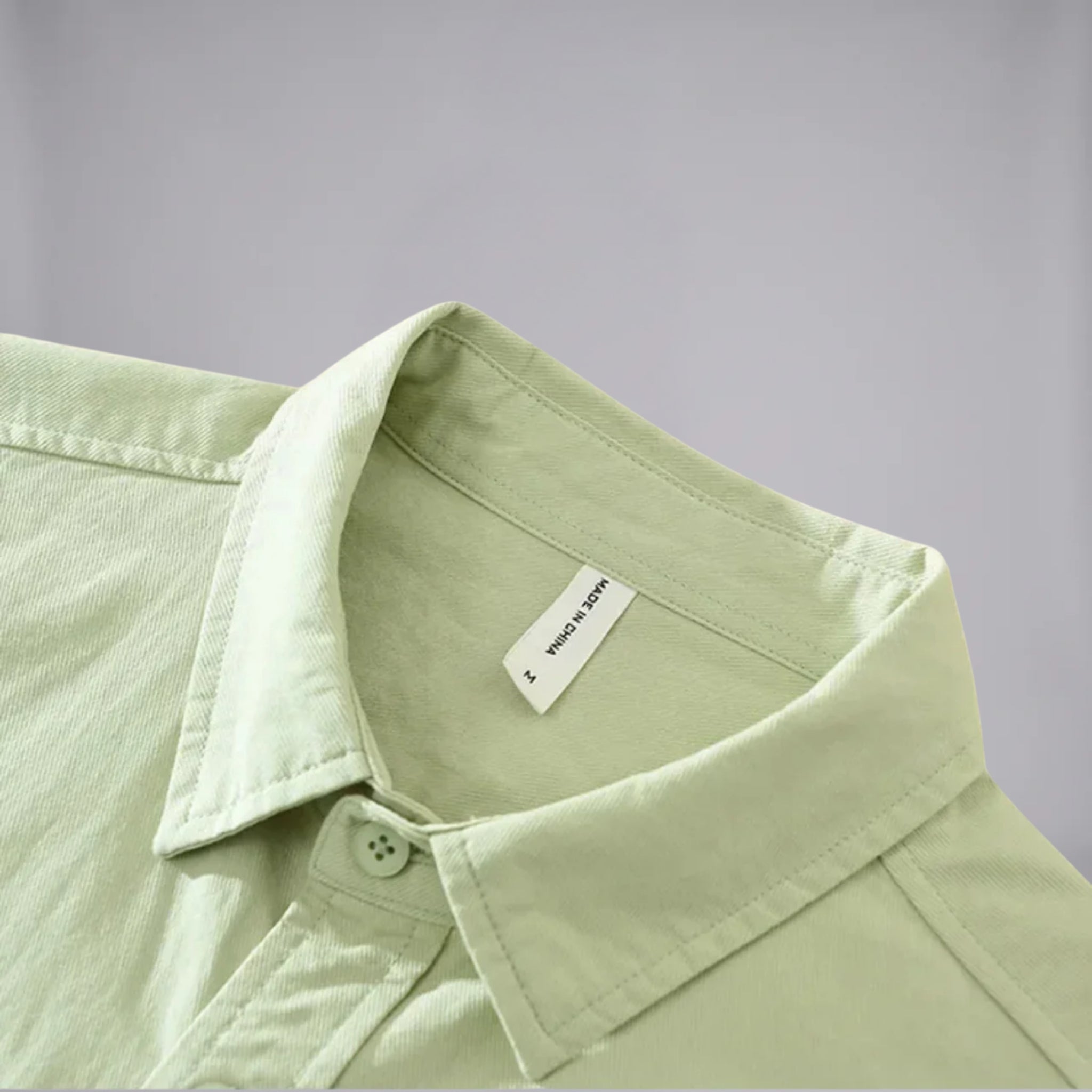 Men’s Heritage Cotton-Linen Textured Shirt