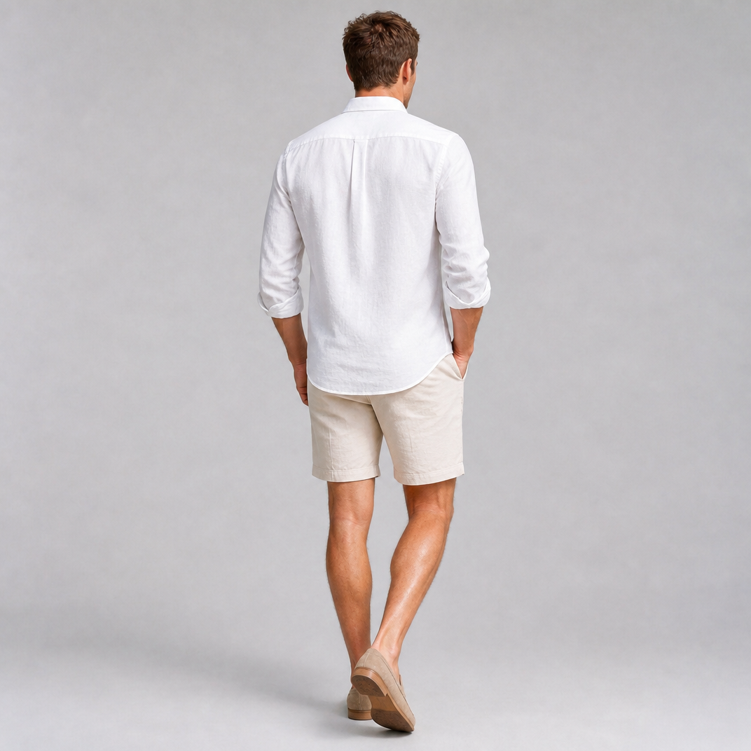 Men’s Pure Linen Shirt