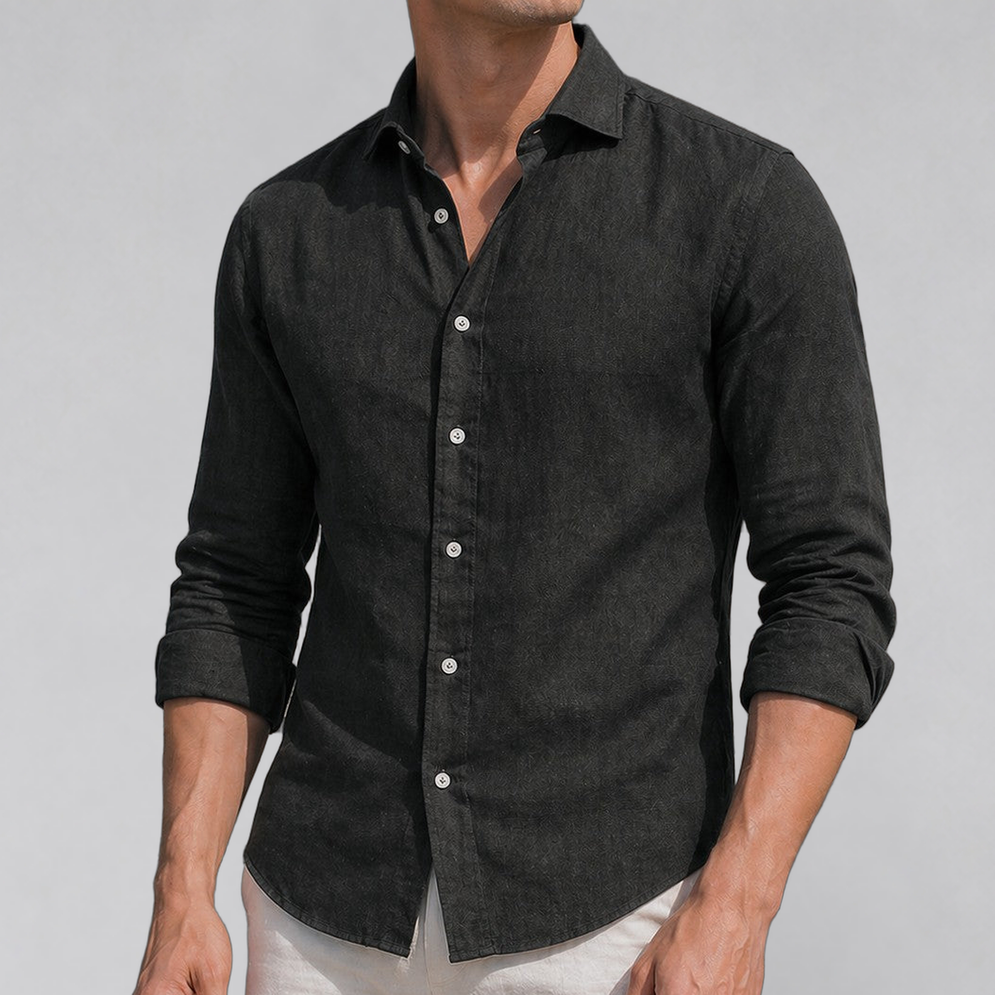 Men’s Pure Linen Shirt