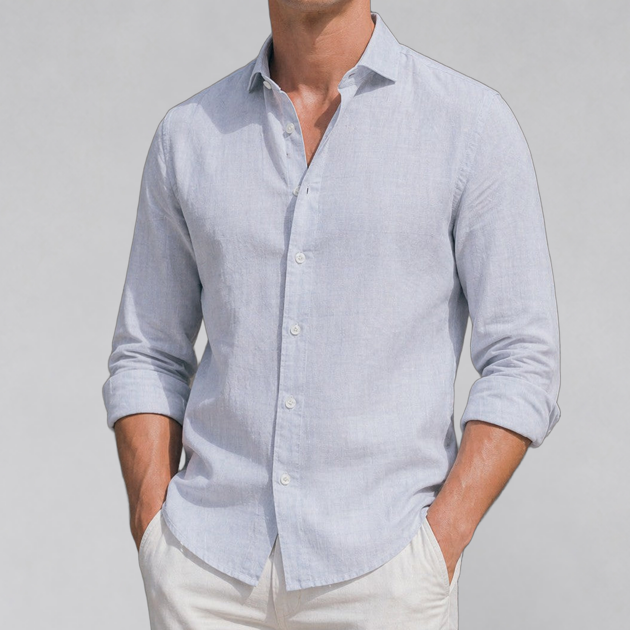 Men’s Pure Linen Shirt