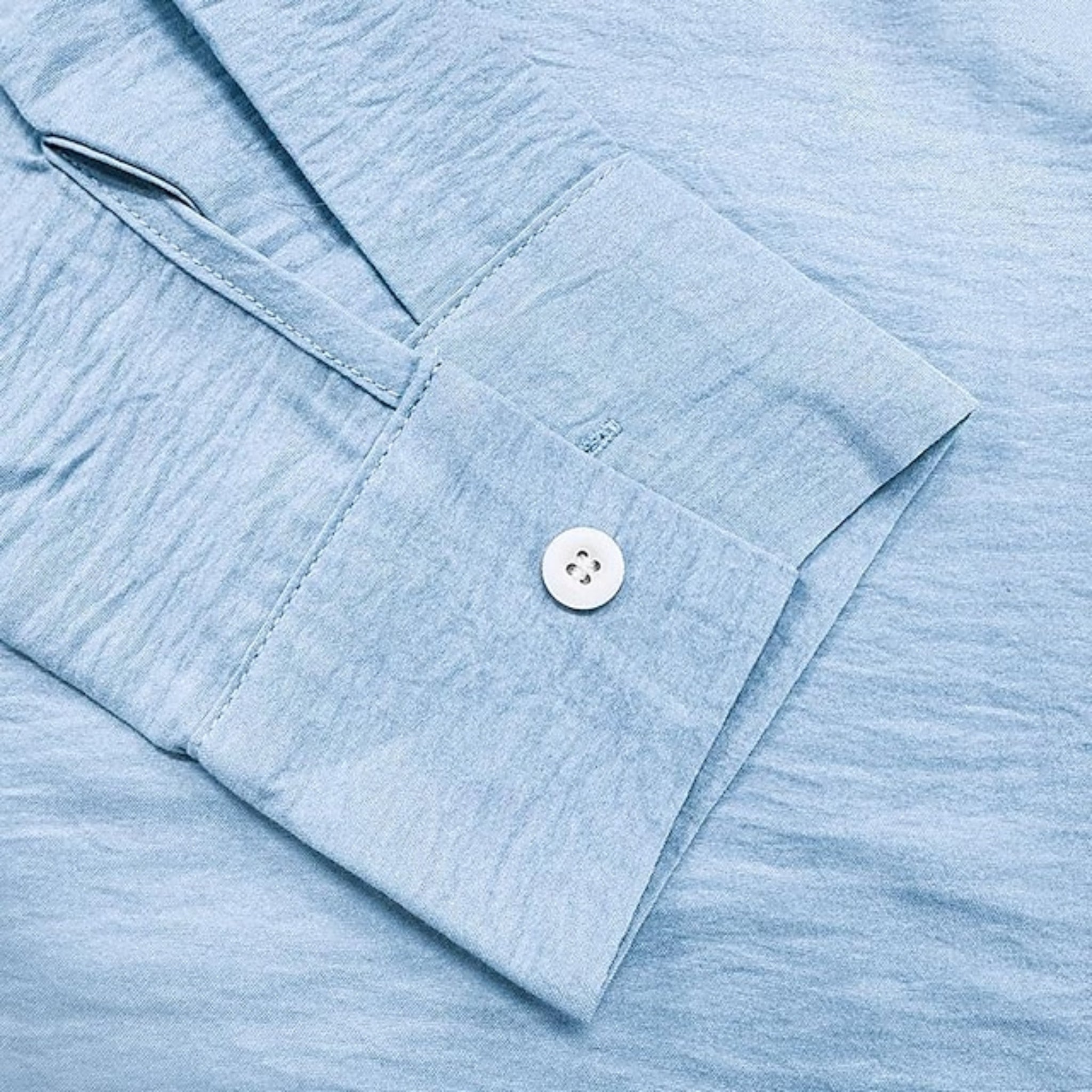 Men’s Solid Button-Down Shirt