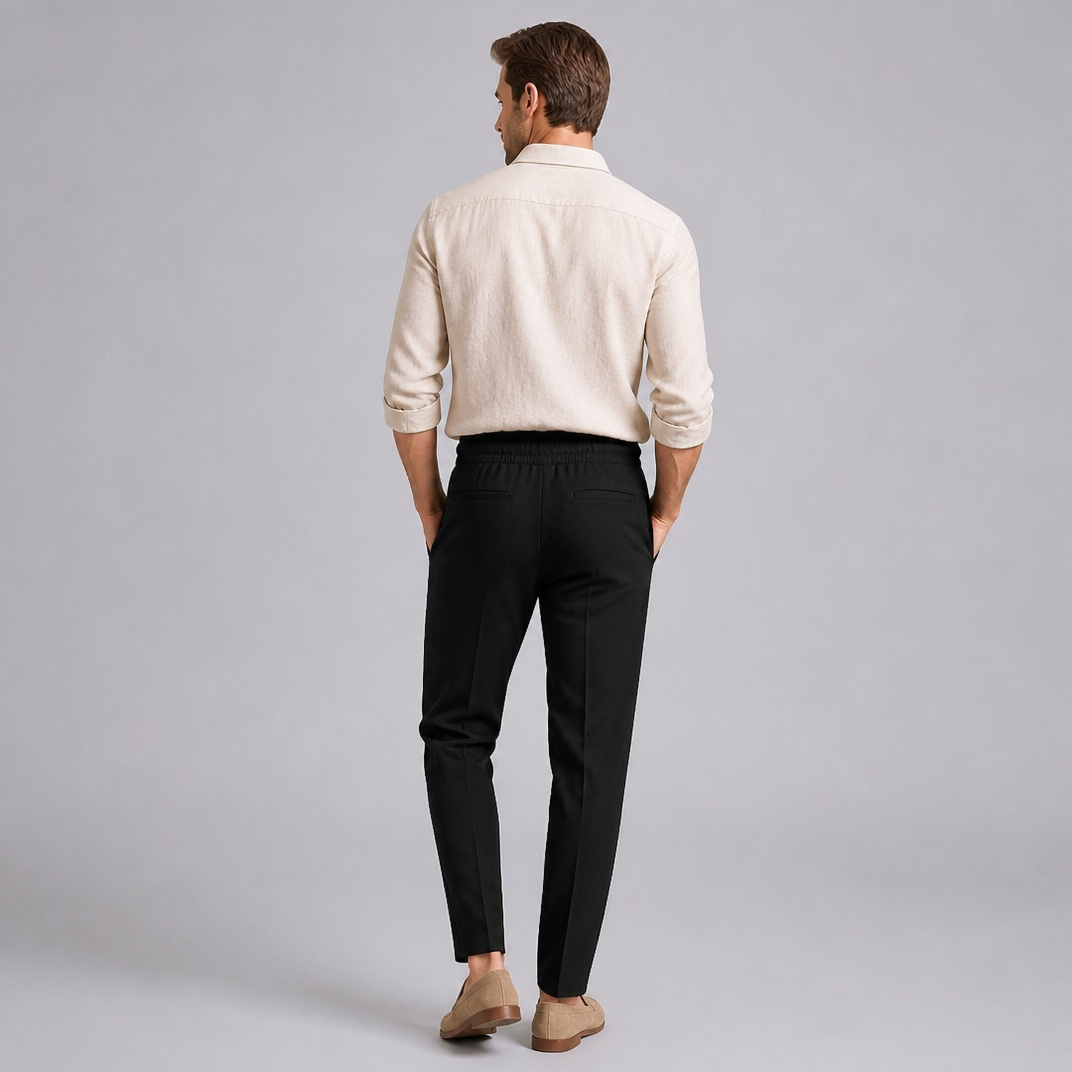 Men’s Textured Drawstring Pants