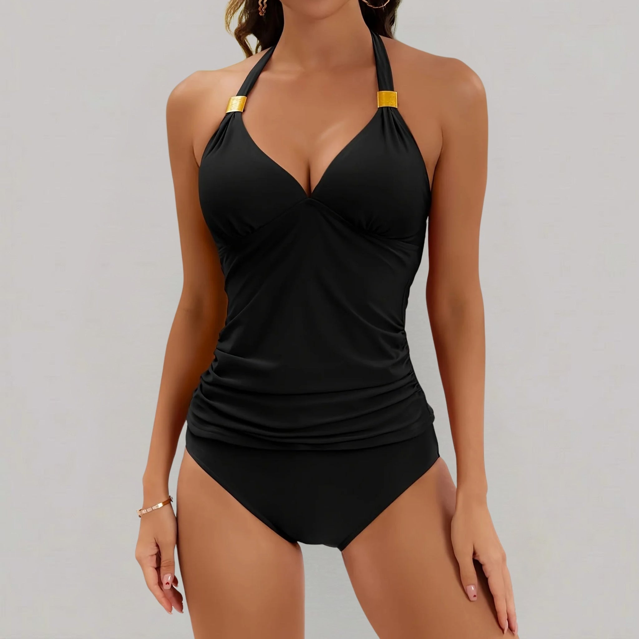 Women’s 2-Piece Spring Halter Swimsuit
