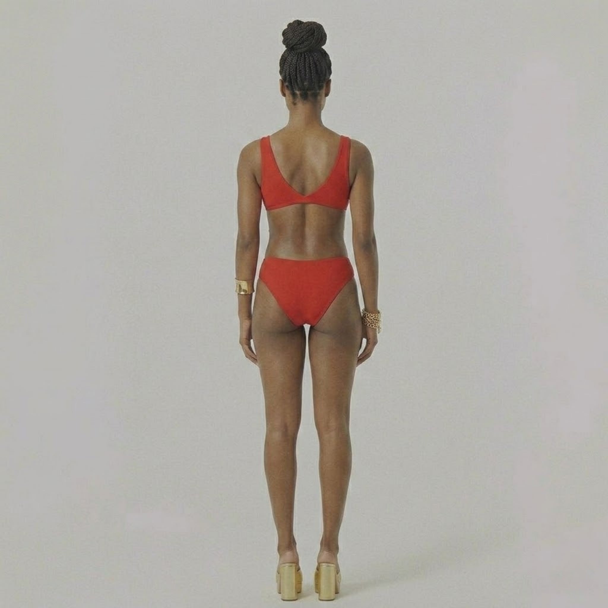 Women’s Cut-Out One-Piece Swimsuit with Ring Detail