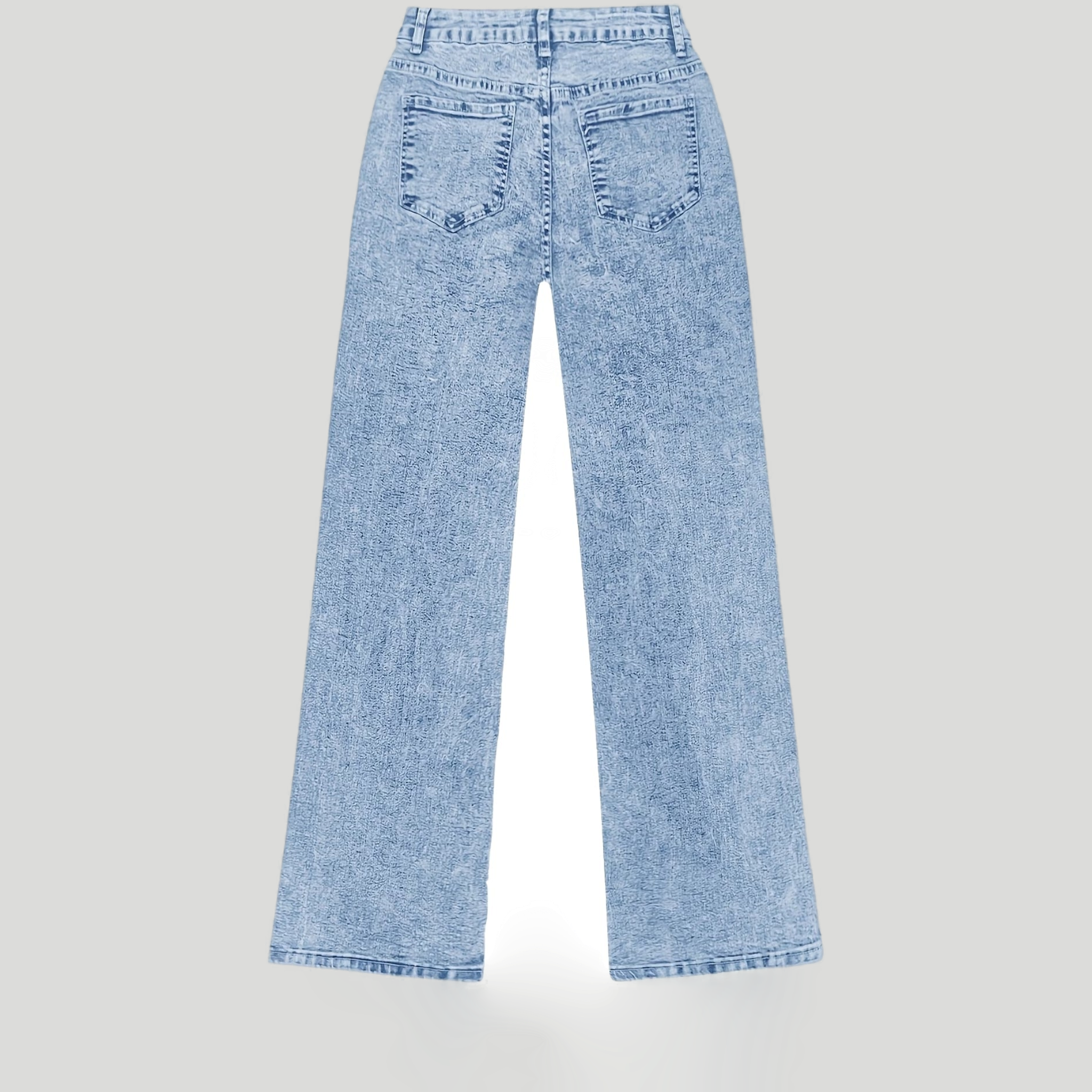 Women’s High-Waisted Flare Jeans With Five-Pocket Styling