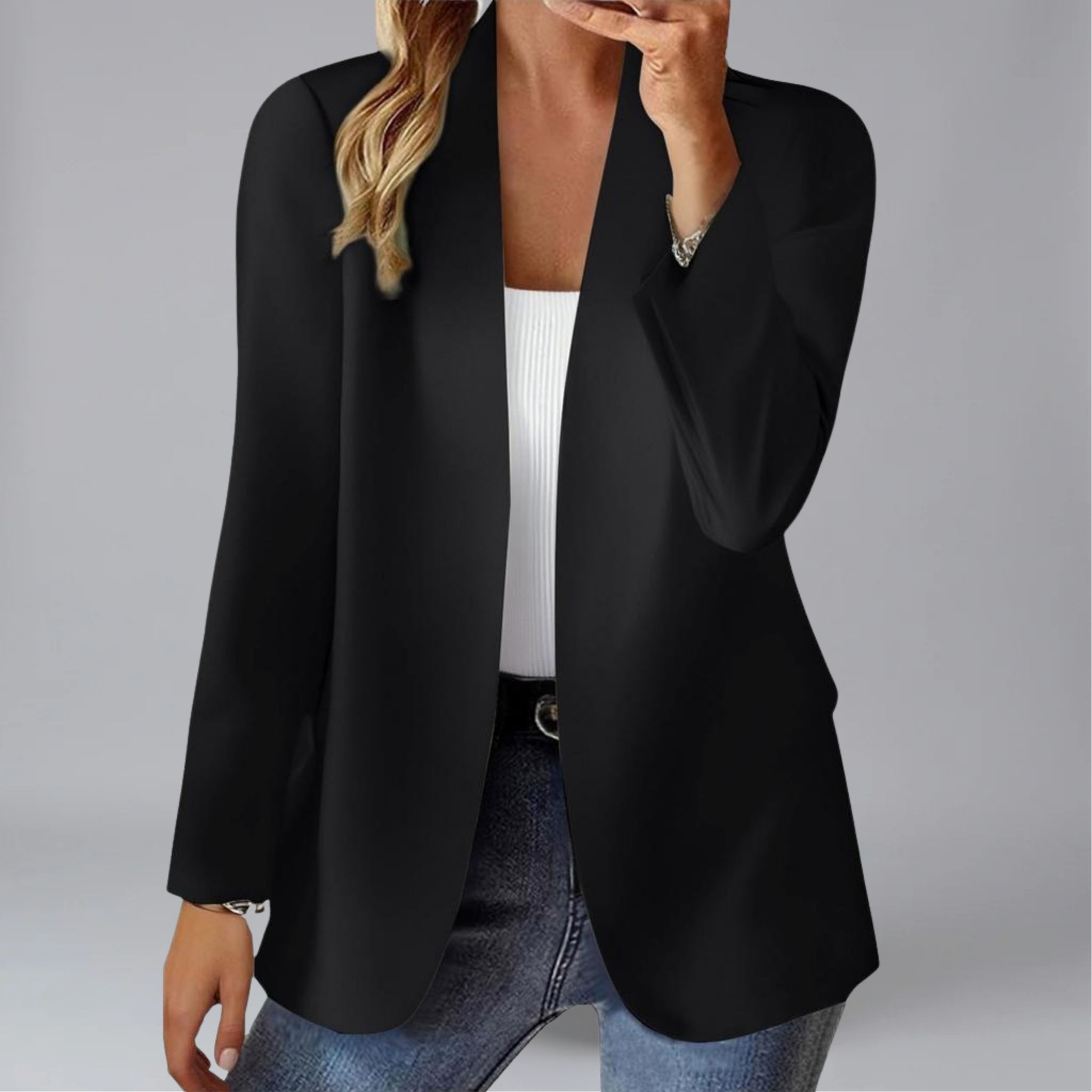 Women’s Lightweight Open-Front Spring Cardigan