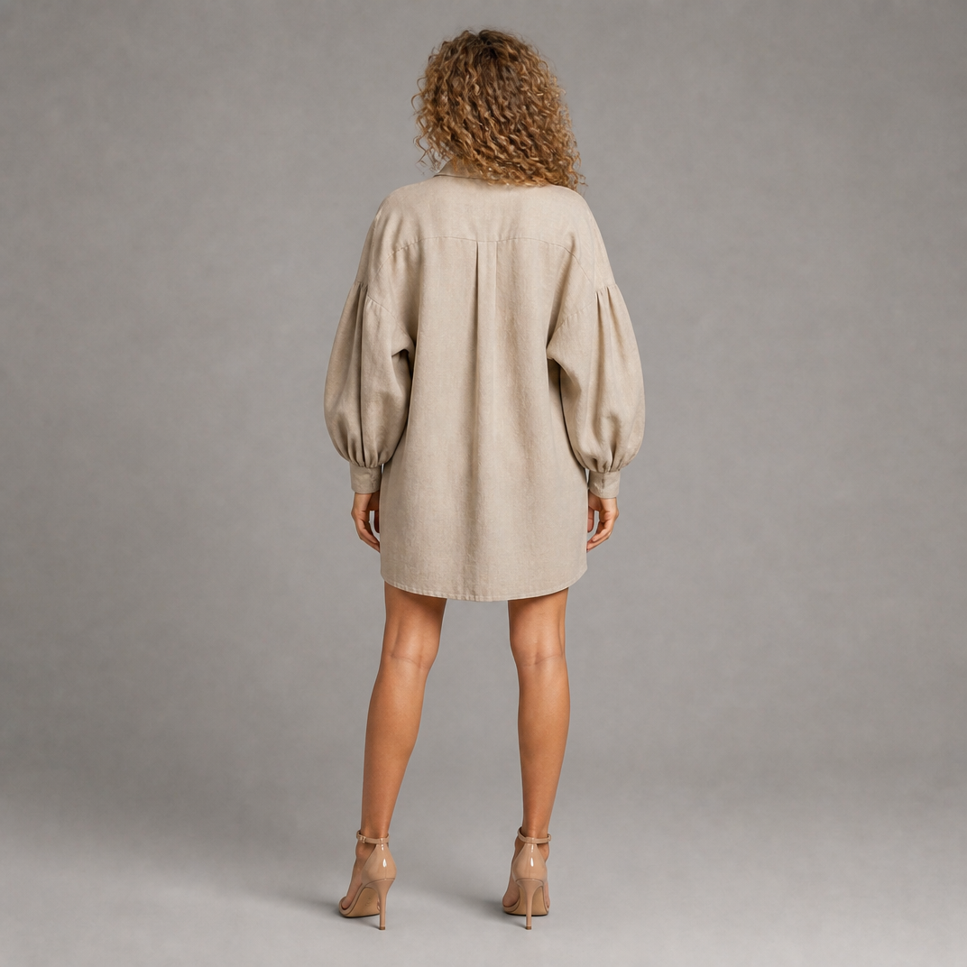 Women’s Oversized Balloon Sleeve Shirt