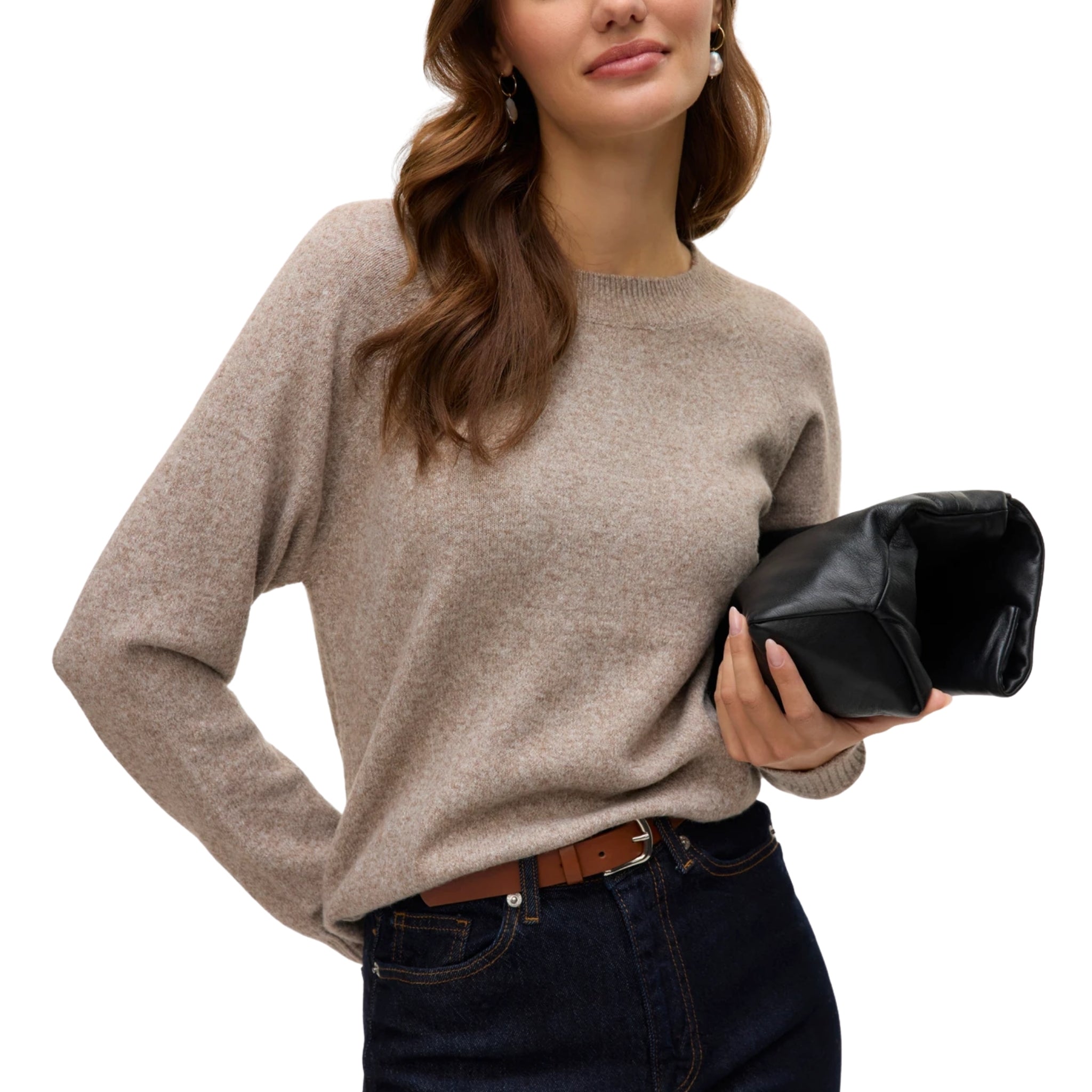 Women’s Round Neck Knitted Sweater