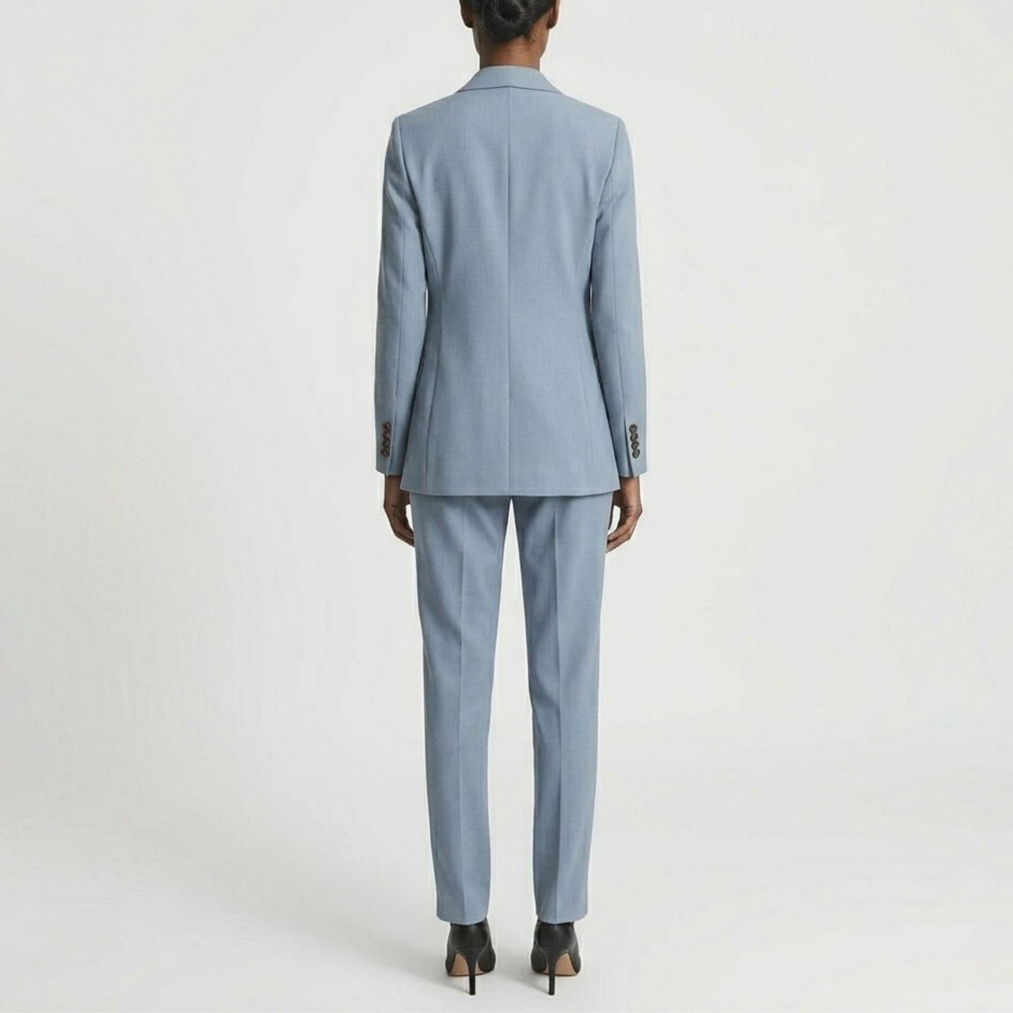 Women’s Single-Button Tailored Blazer & Trouser Set