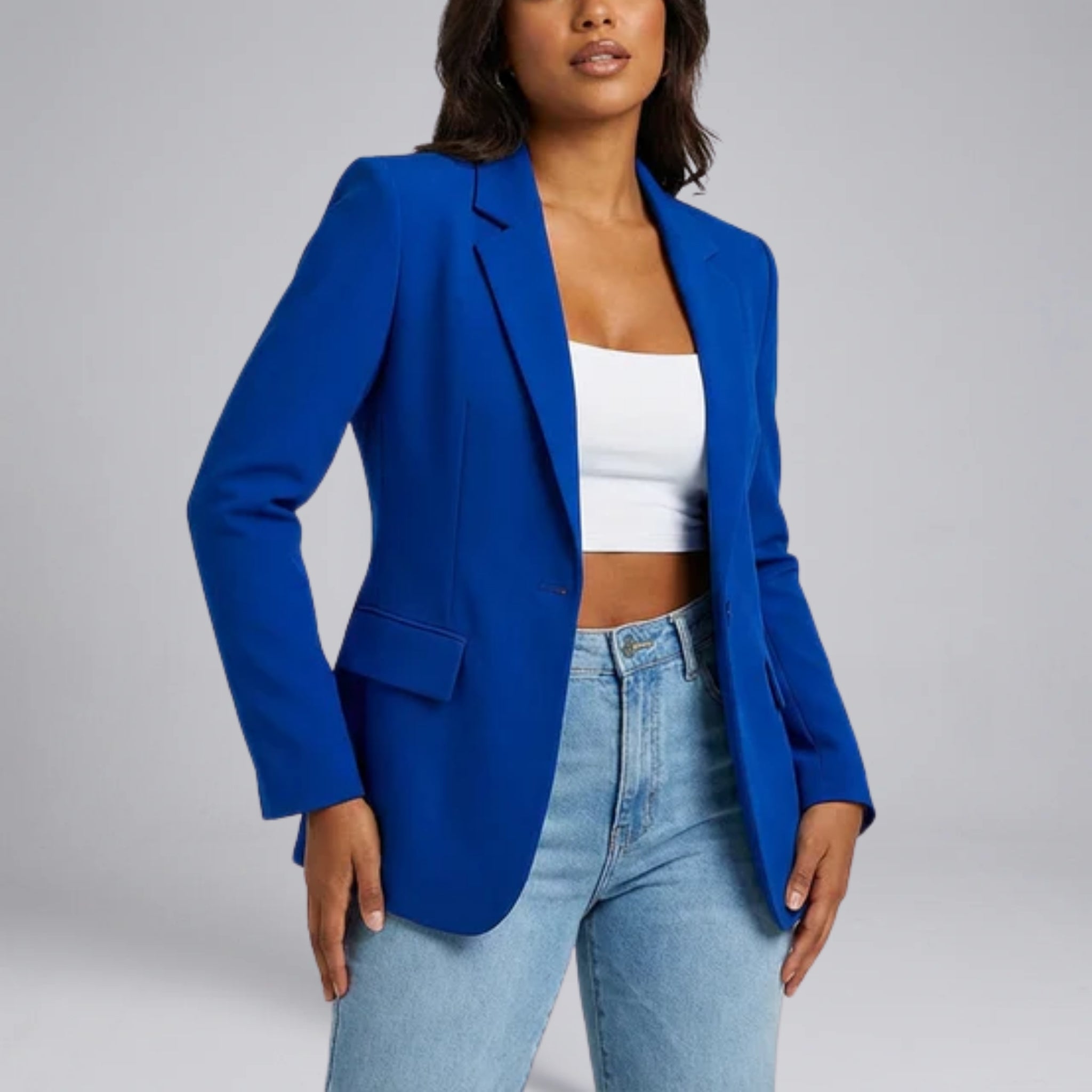 Women’s Sophisticated Tailored Crepe Blazer