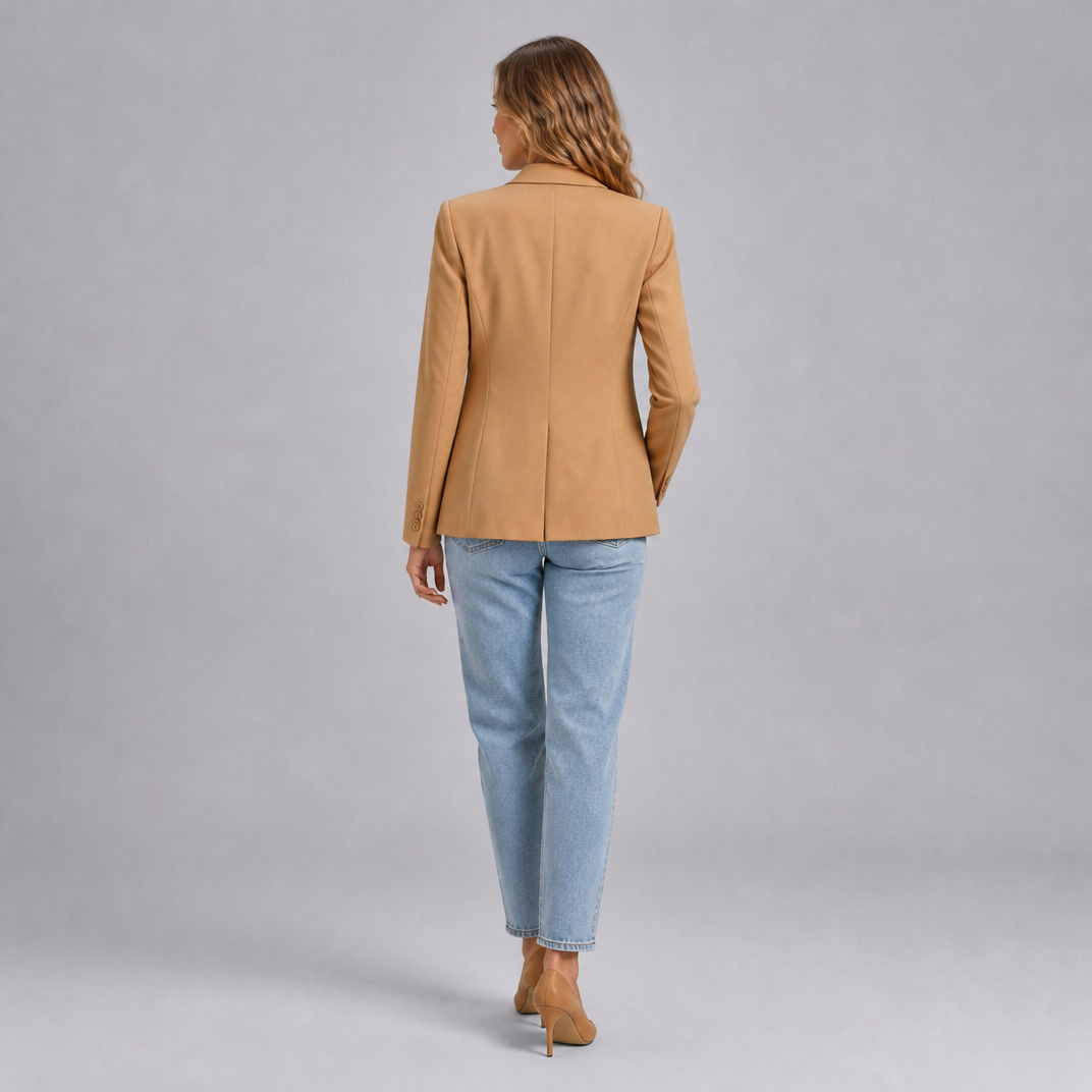 Women’s Sophisticated Tailored Crepe Blazer