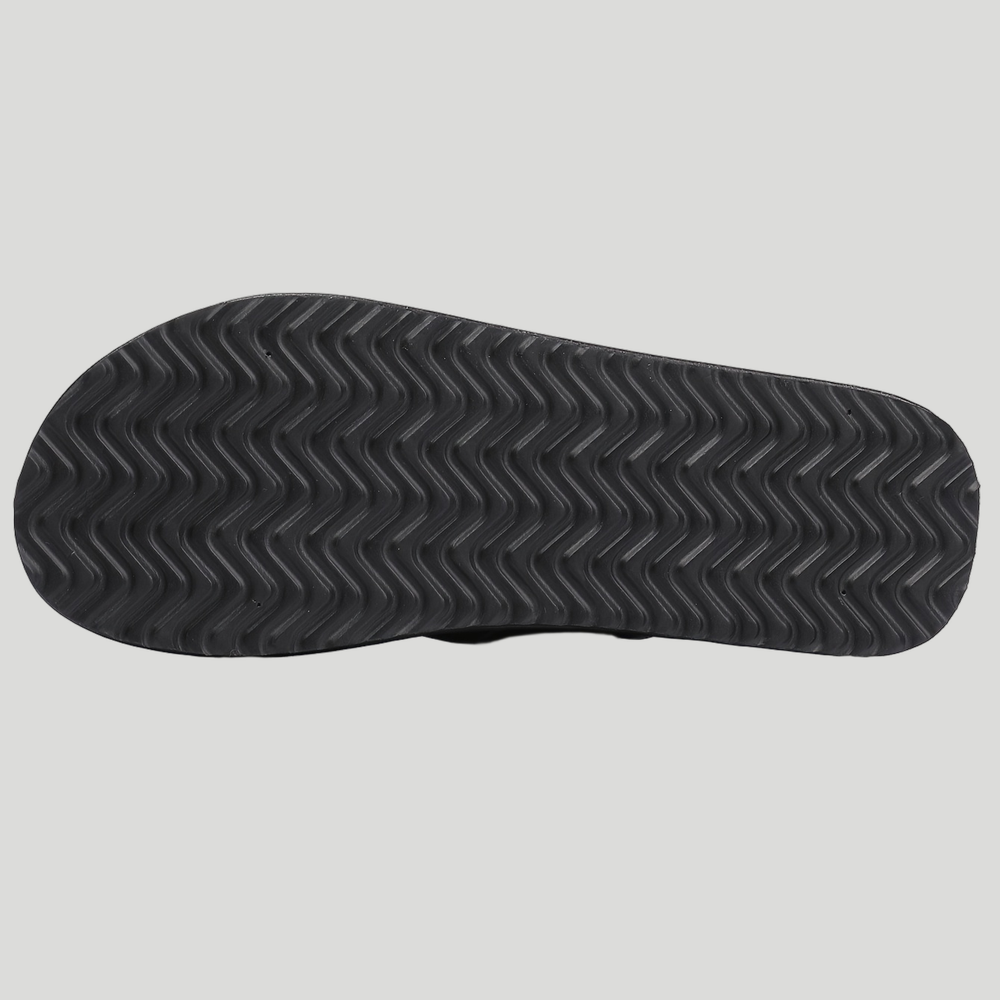 Men’s Black Cross-Strap Vegan Leather Slides