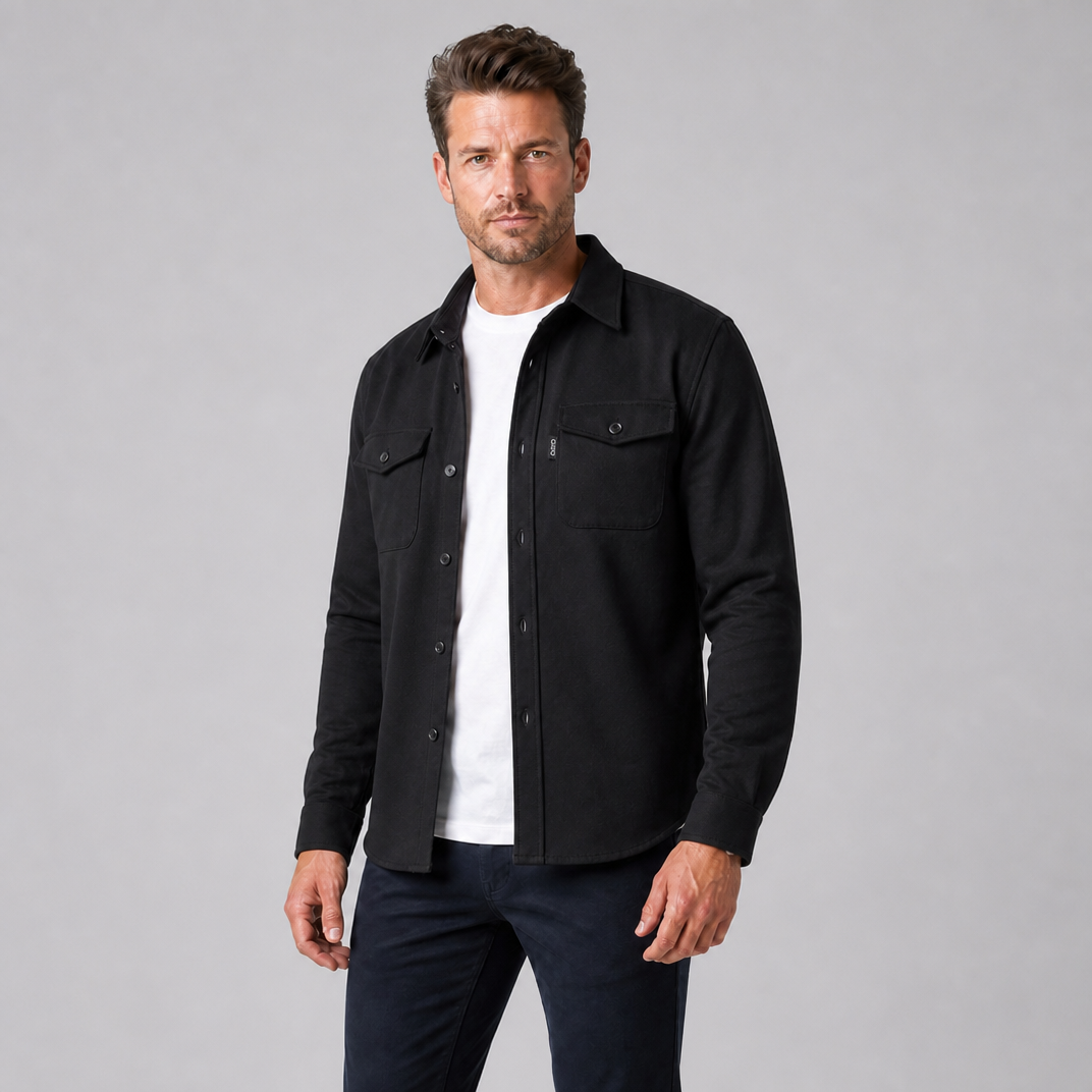 Men's Heavyweight Cotton Canvas Overshirt
