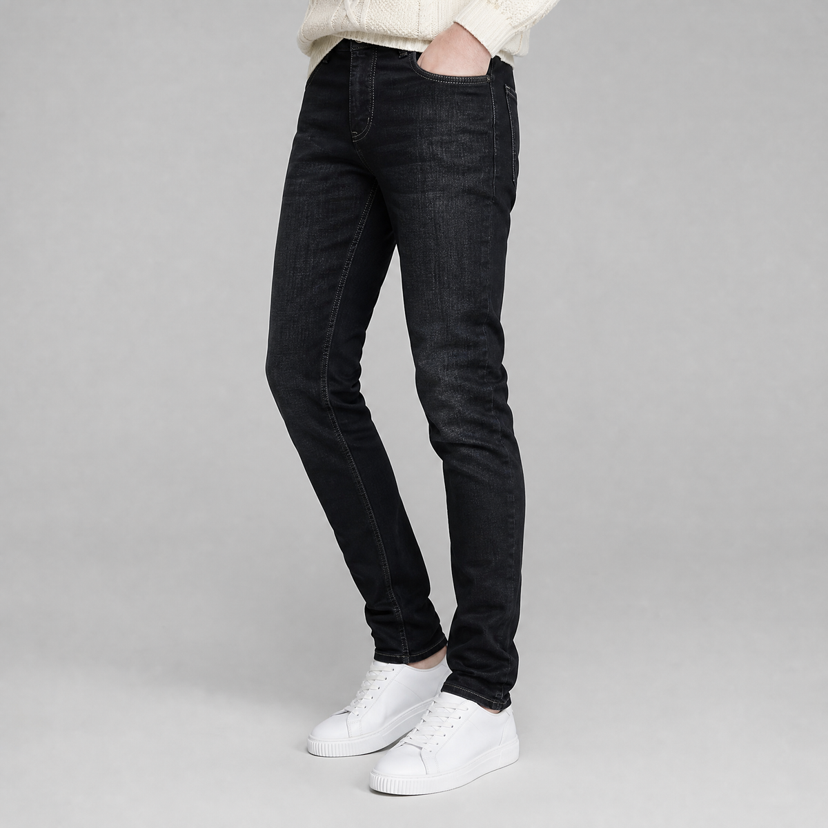 Men's Heavyweight Slim Fit Denim Jeans
