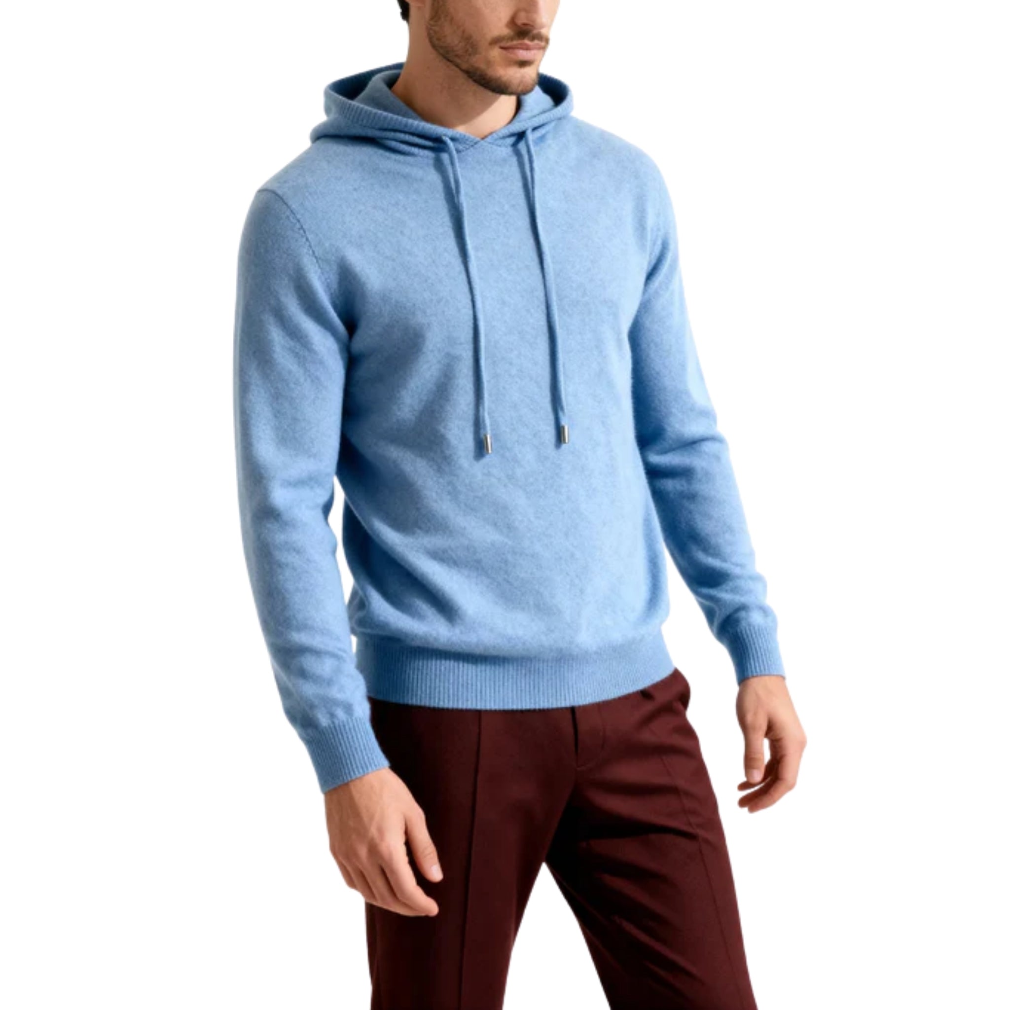 Men’s Knitted Pullover Hoodie