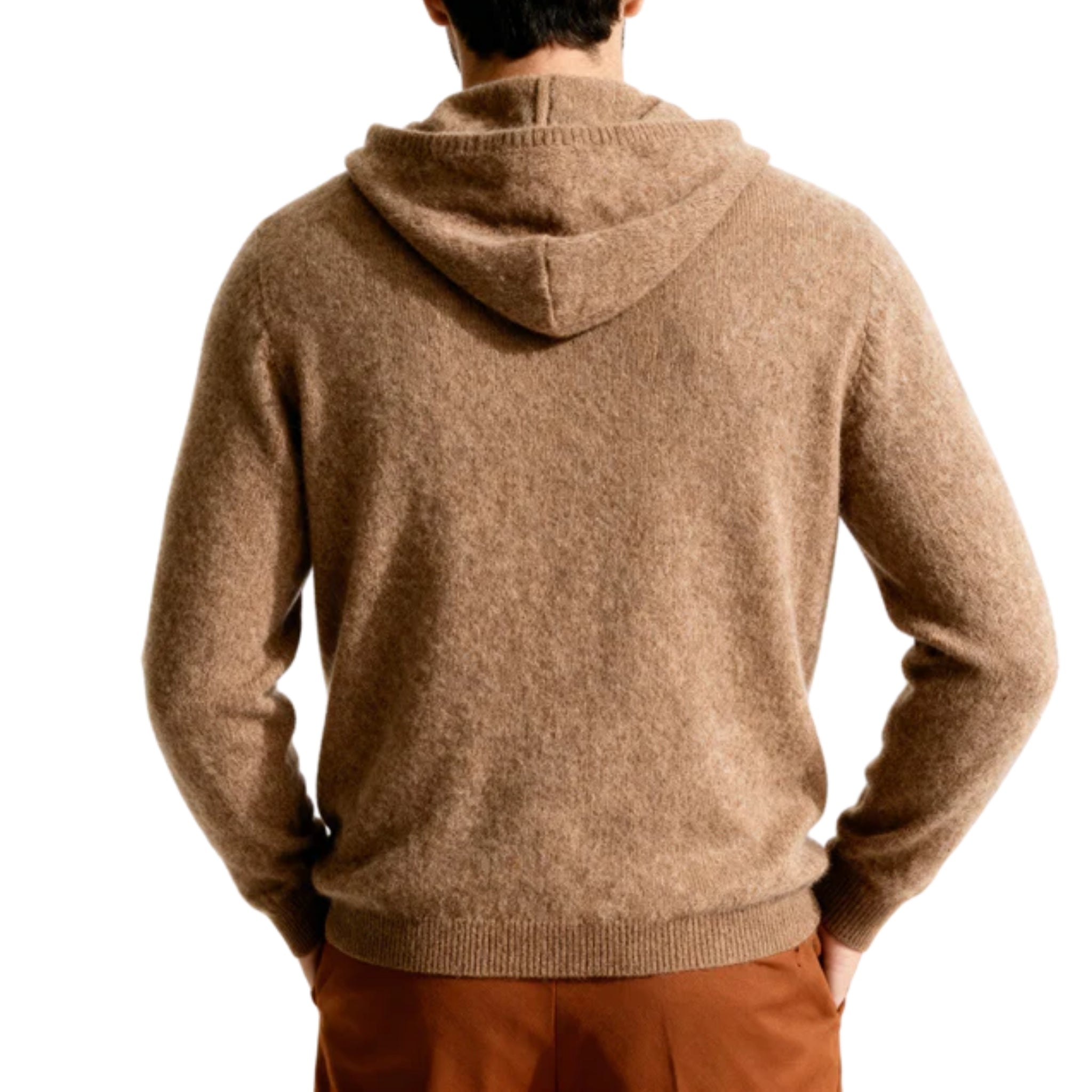 Men’s Knitted Pullover Hoodie