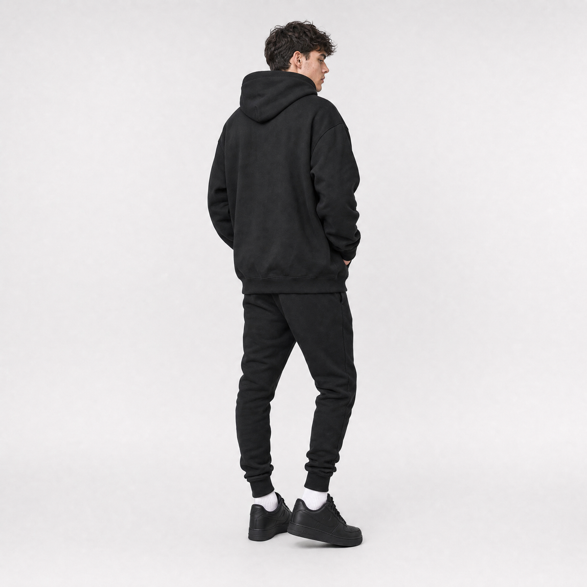 Men's Heavyweight Cotton Hoodie – Relaxed Casual Fit Jumper