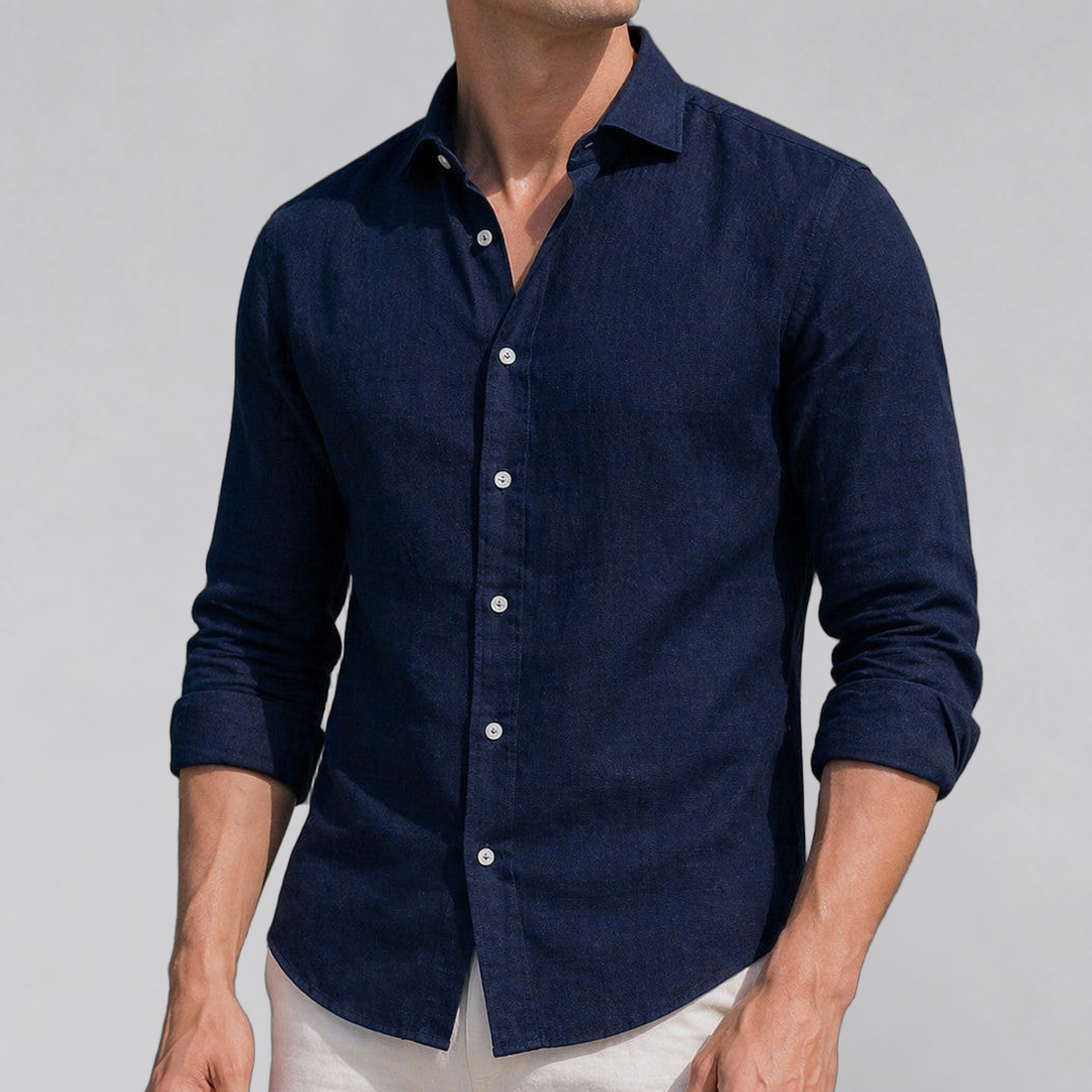 Men’s Pure Linen Shirt