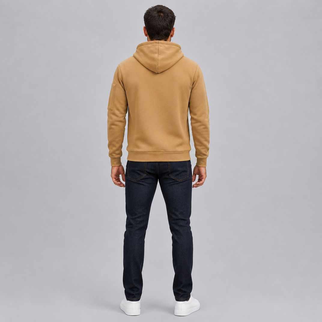 Men's Quarter Zip Tech Hoodie Regular Fit