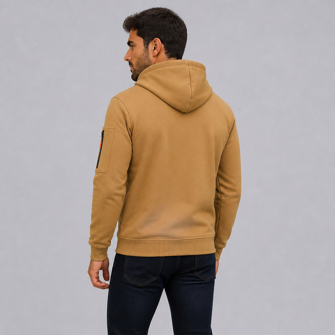 Men's Quarter Zip Tech Hoodie Regular Fit