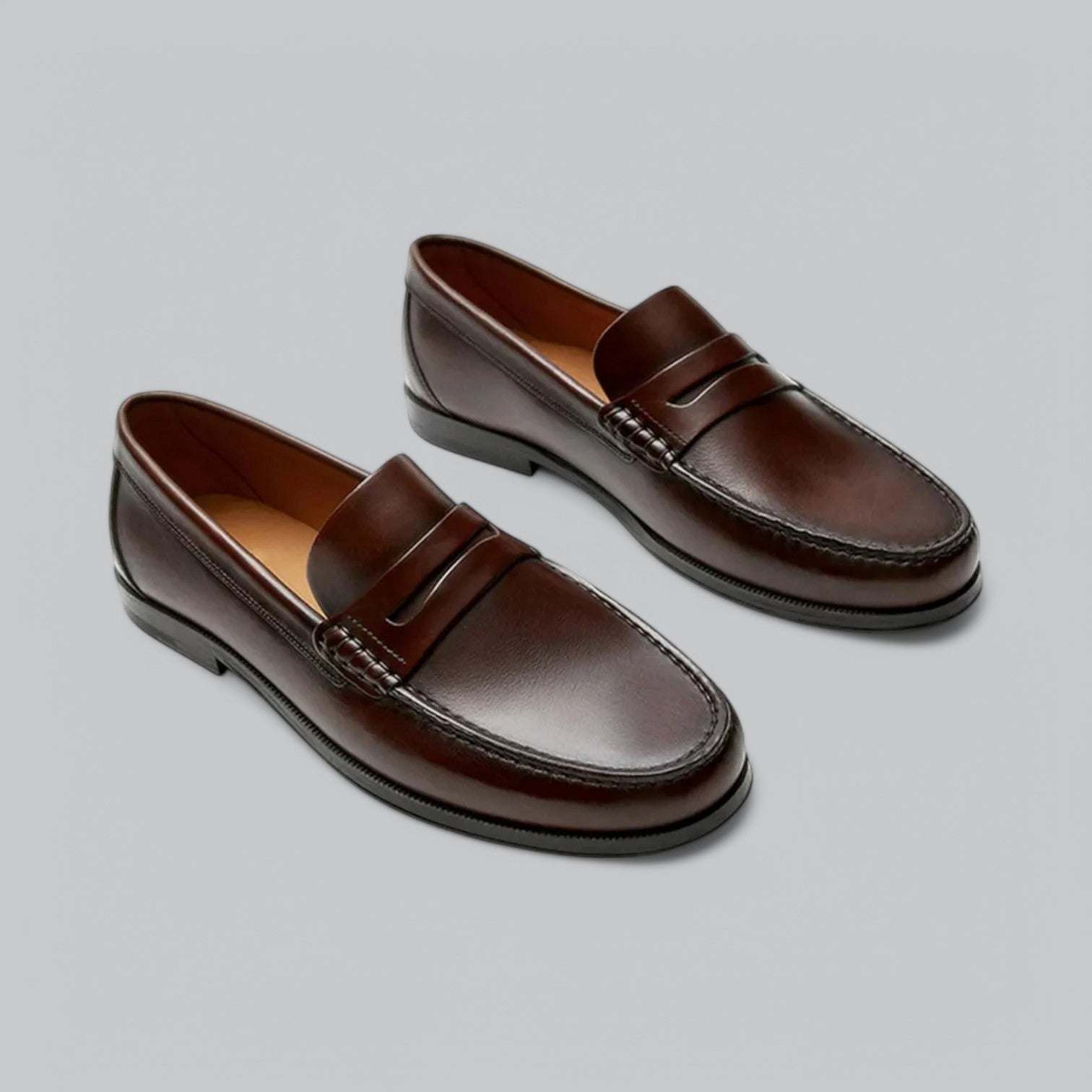 Men’s Slip-On Leather Moccasins