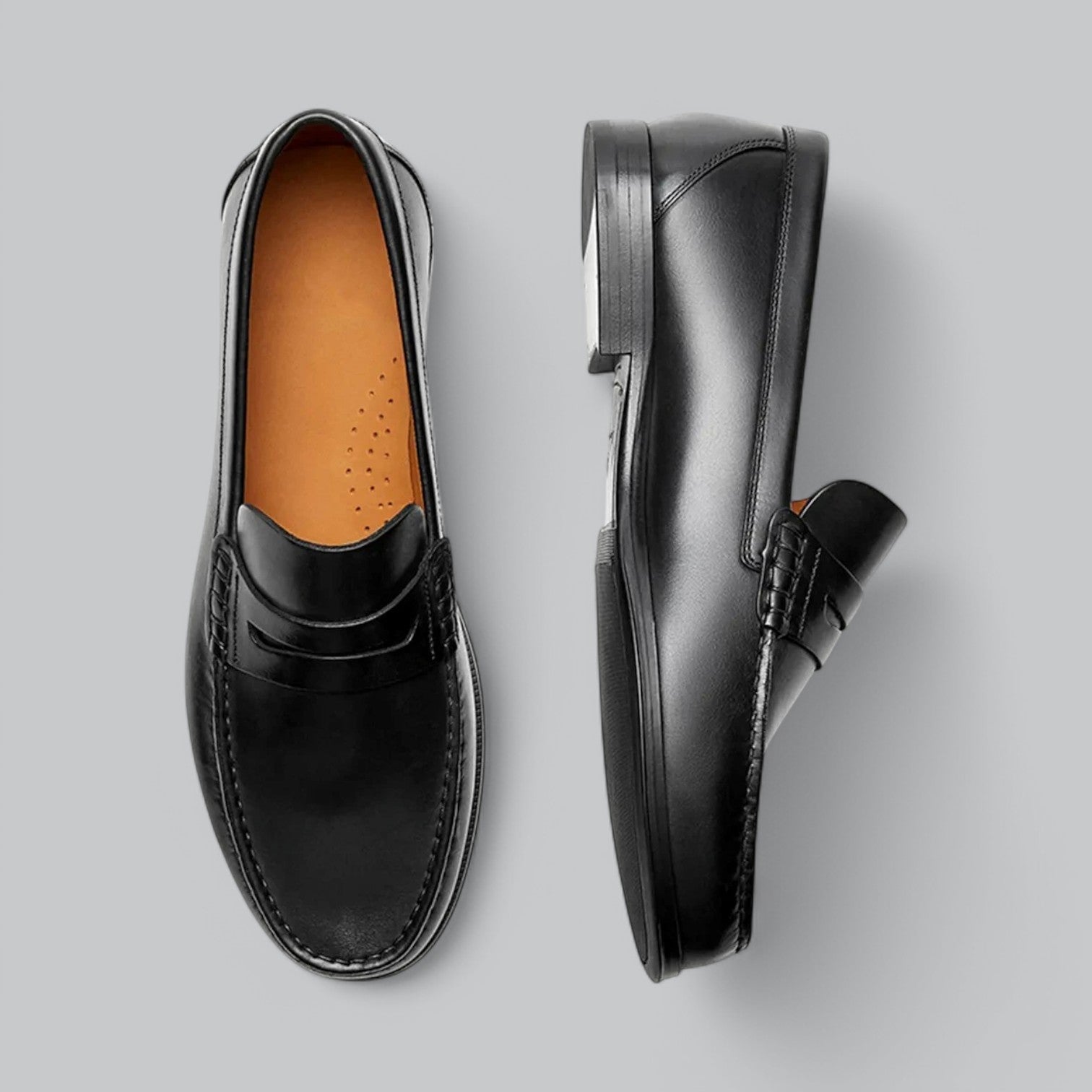 Men’s Slip-On Leather Moccasins