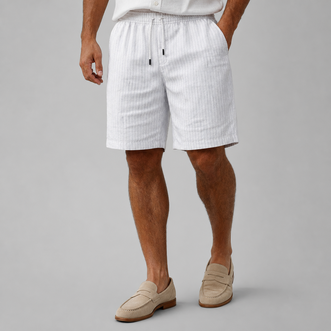 Men's Striped Shorts – Summer Holiday Chino Shorts Men