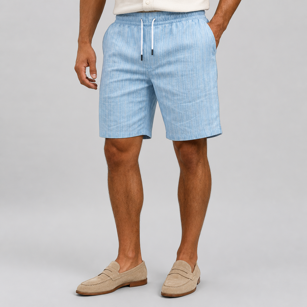 Men's Striped Shorts – Summer Holiday Chino Shorts Men