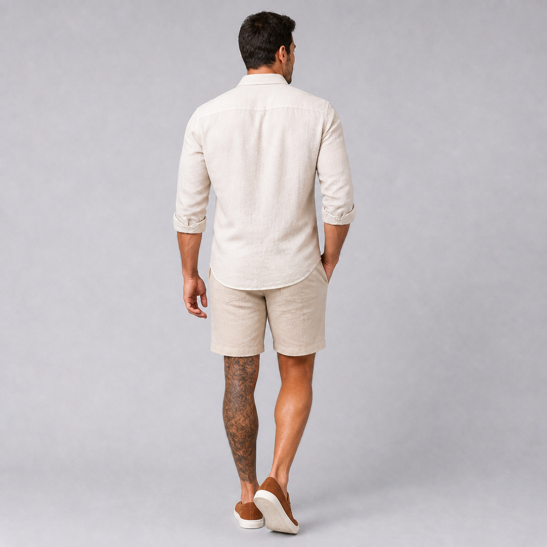 Men’s Tan Suede Smart-Casual Hybrid Loafers