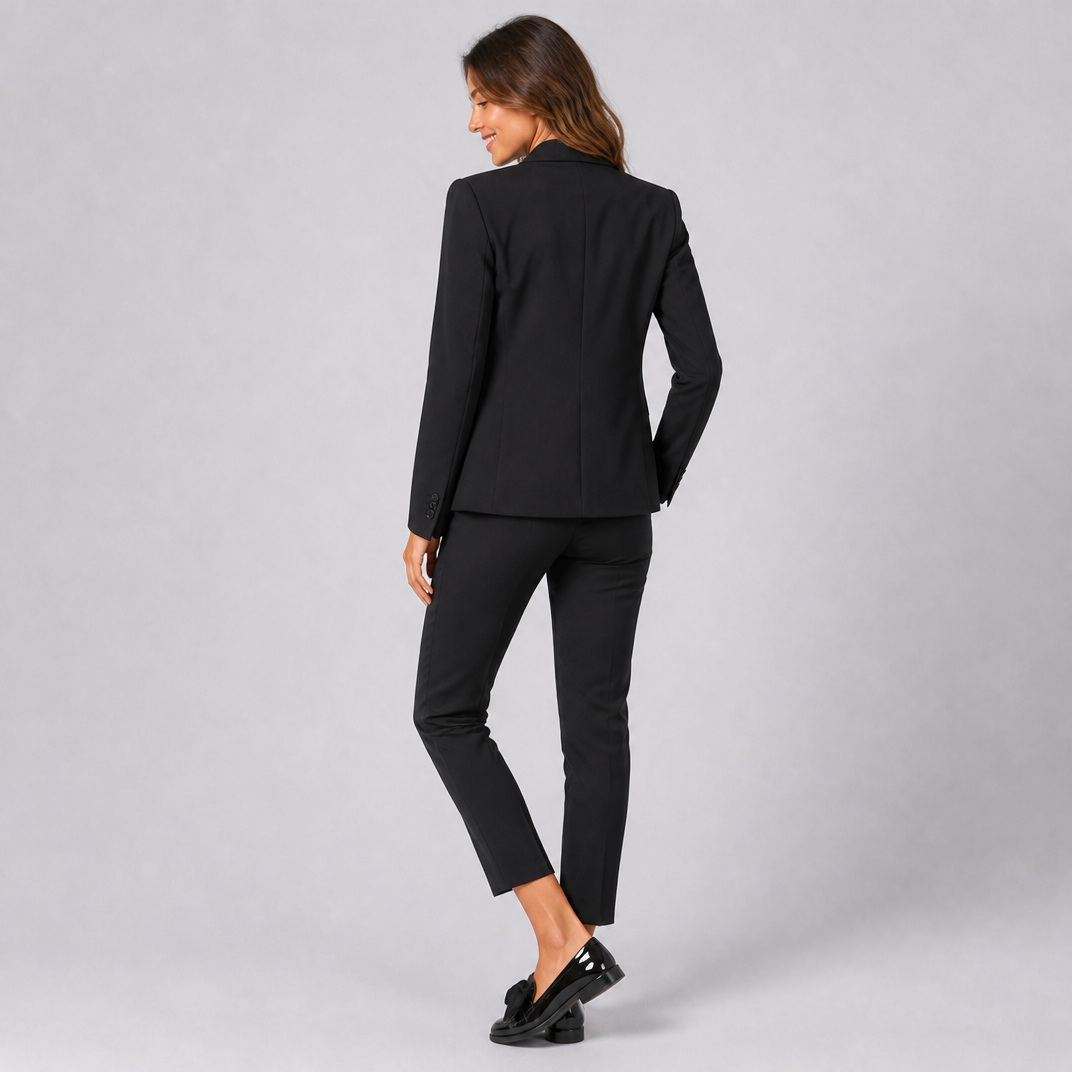 Women's Black Loafers – Smart Casual Chunky Loafers