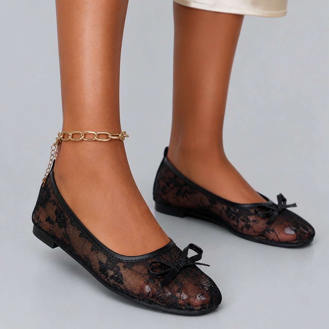Women's Brown Ballet Flats – Wedding Guest Occasion Shoes