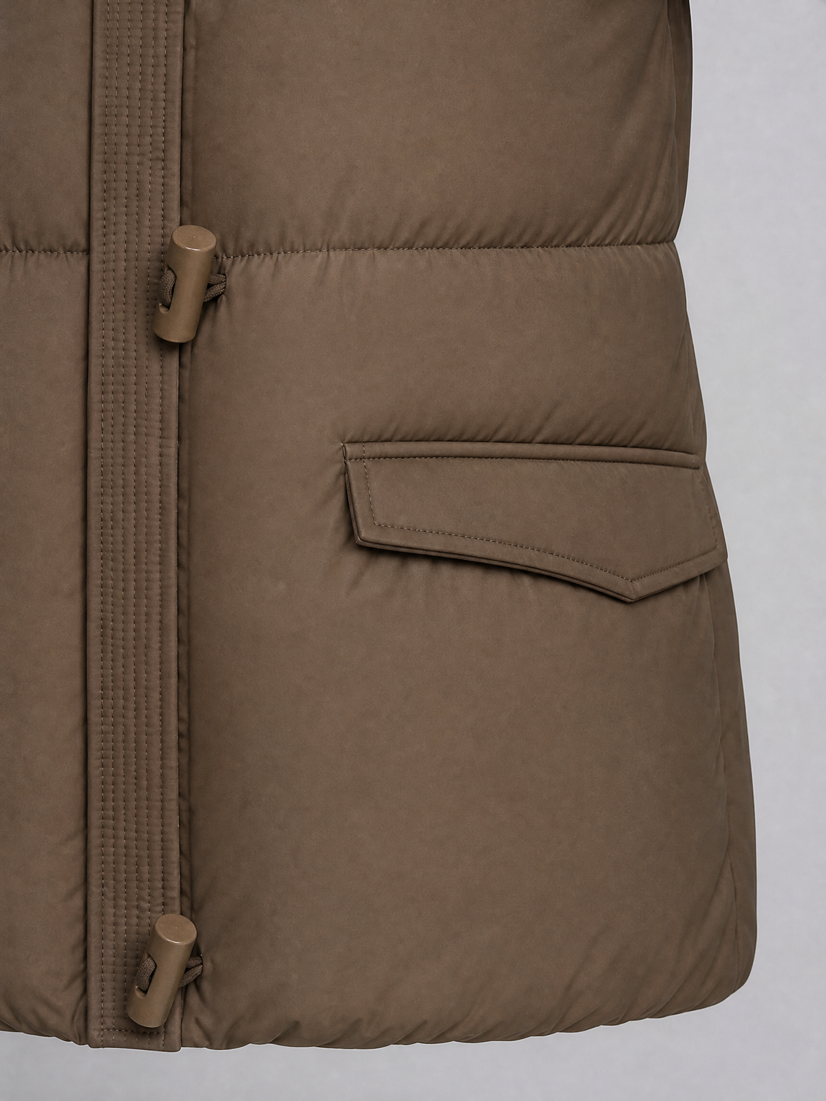 Women's Faux Fur Trim Olive Quilted Padded Jacket Relaxed Fit