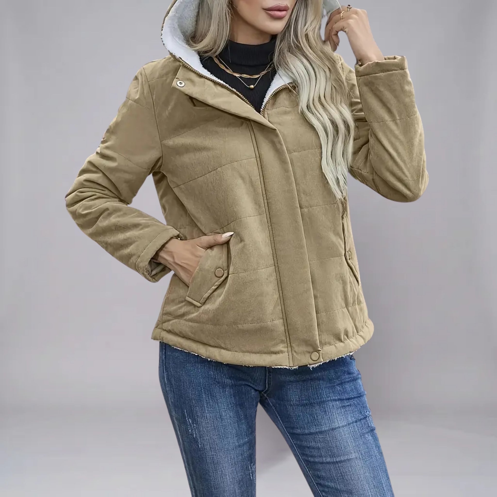 Women’s Hooded Quilted Jacket