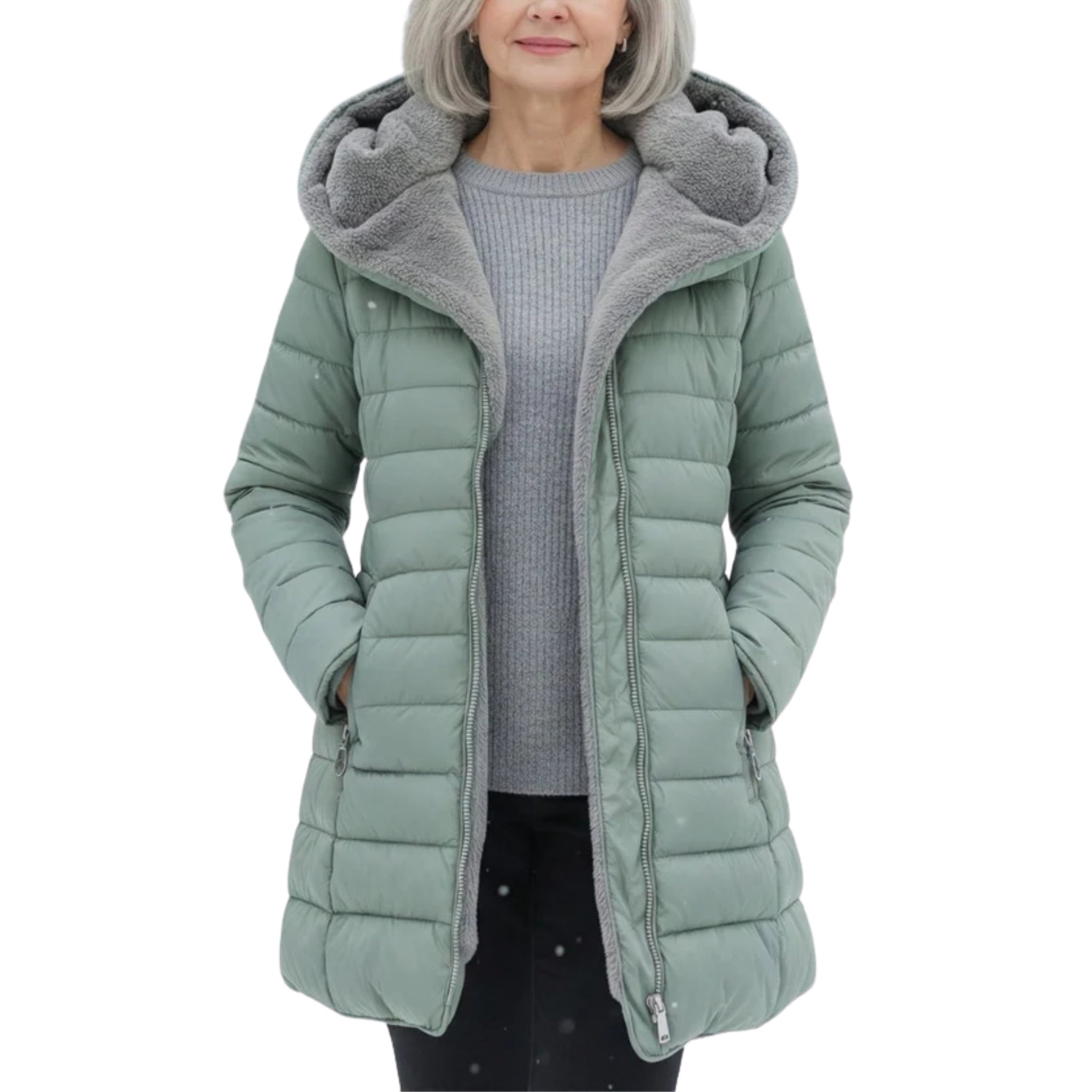 Women’s Hooded Quilted Parka