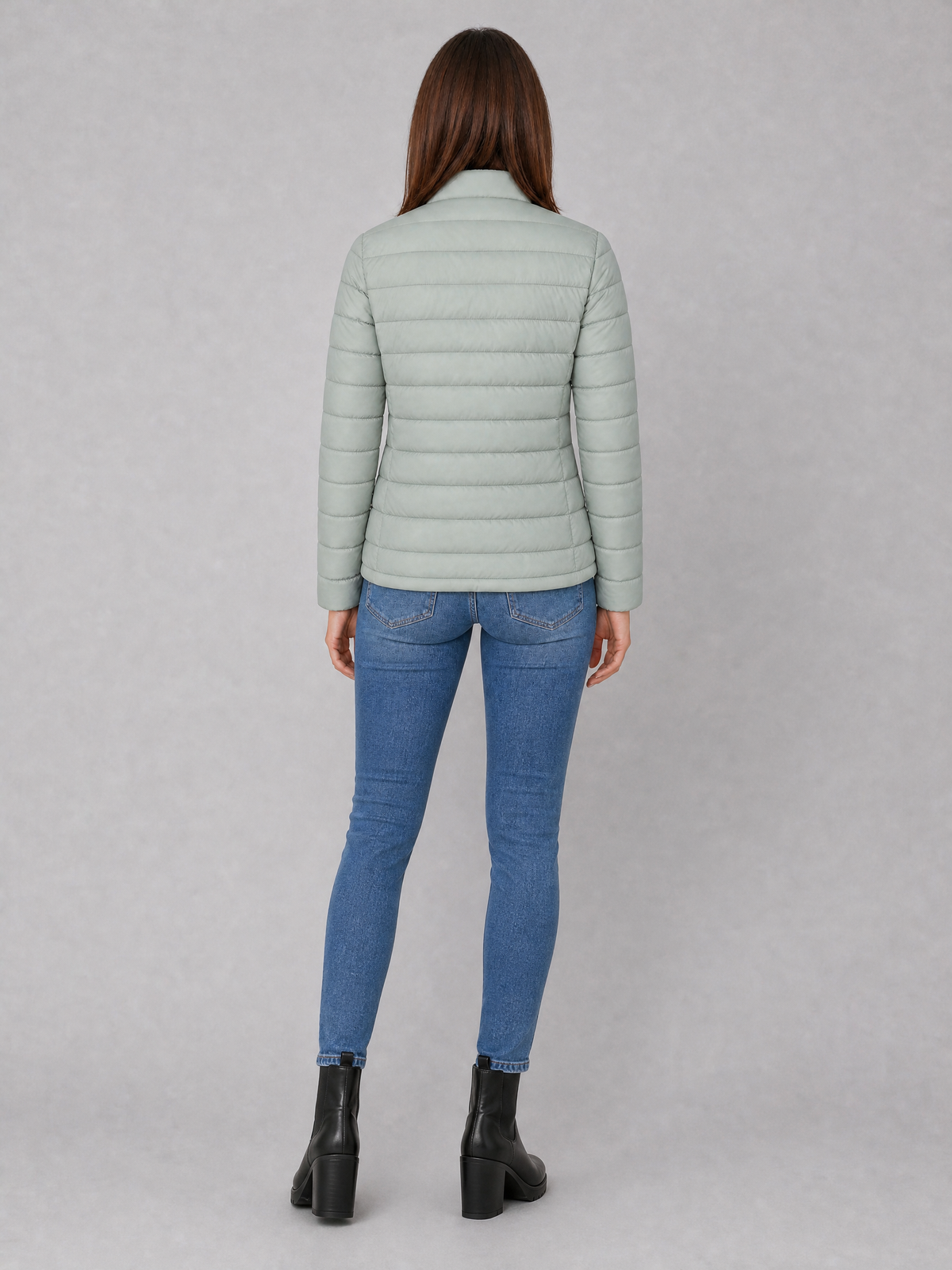 Women's Lightweight Quilted Padded Jacket Tailored Fit