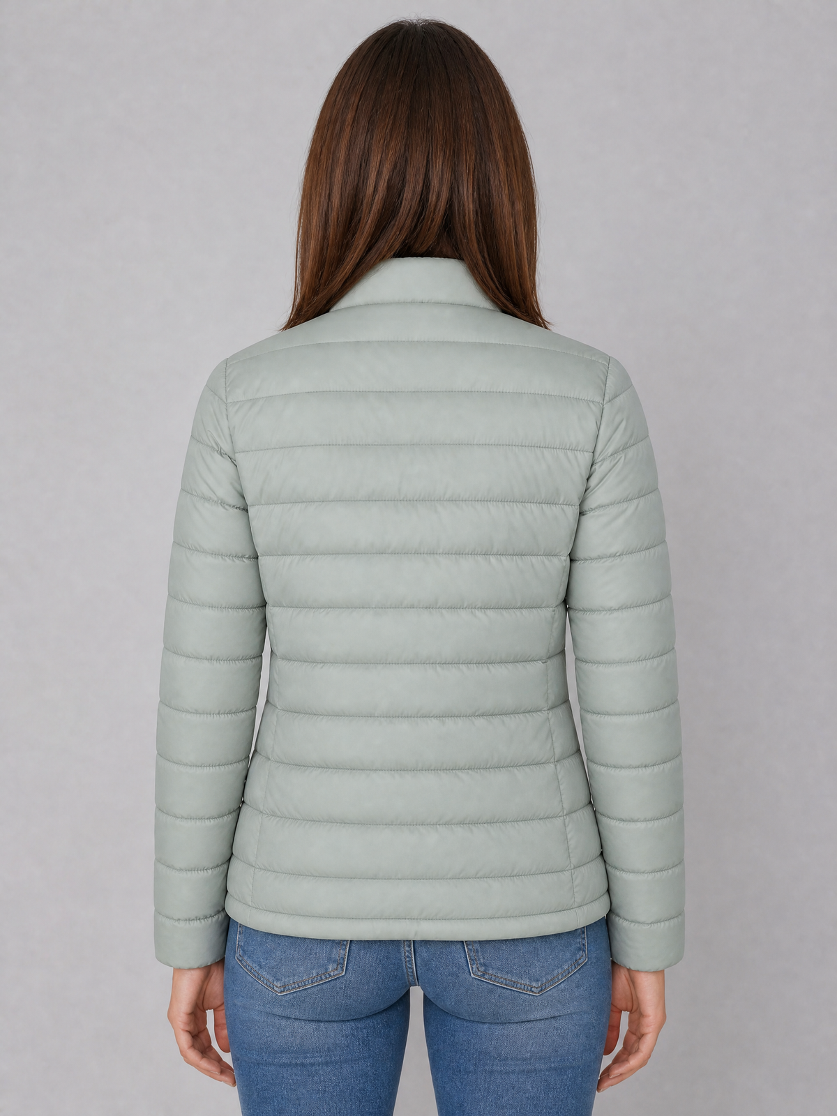 Women's Lightweight Quilted Padded Jacket Tailored Fit