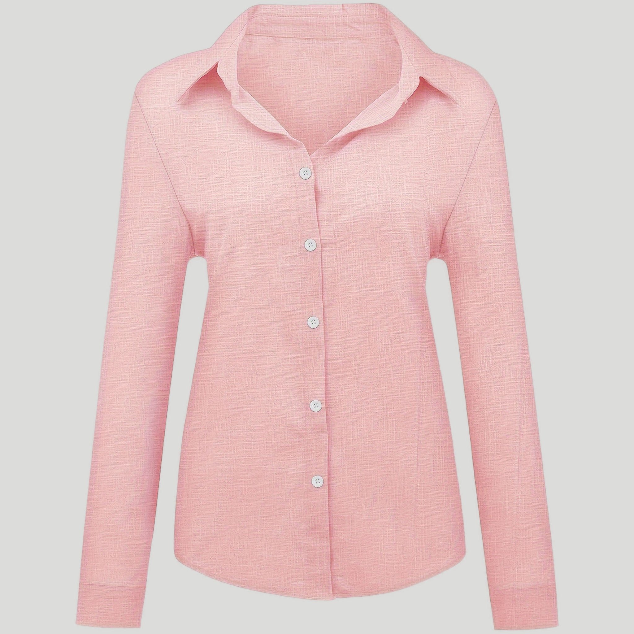 Women’s Ocean Blue Linen Shirt
