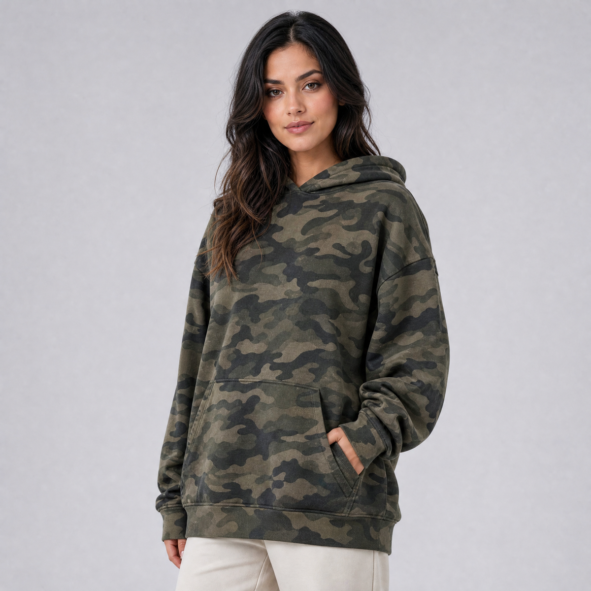 Women's Polka Dot Oversized Hoodie