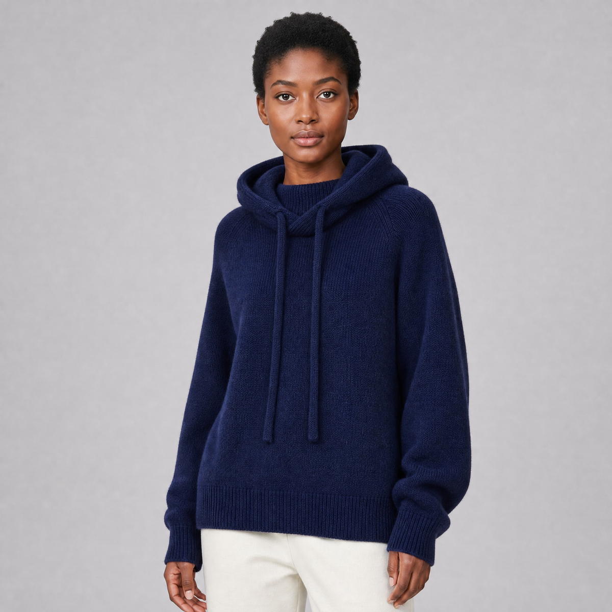 Women's Soft Touch Cowl Neck Jumper