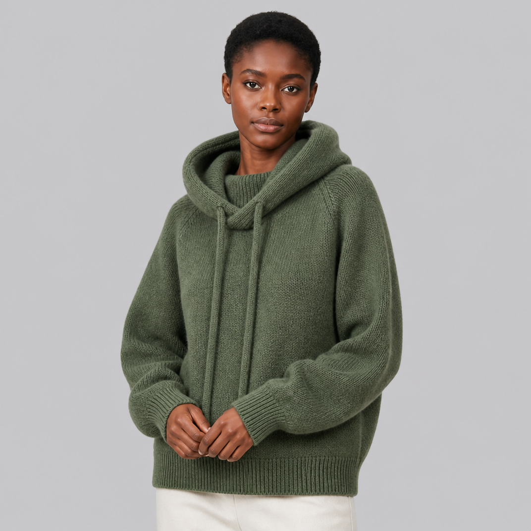 Women's Soft Touch Cowl Neck Jumper