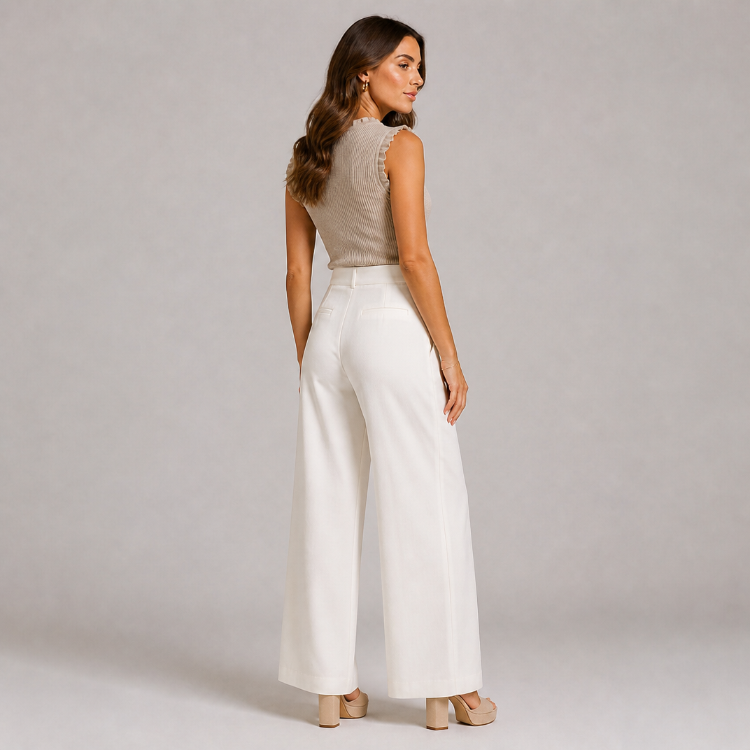 Women's Sparkly Knit Vest Top – Ruffle Sleeveless Going Out Top