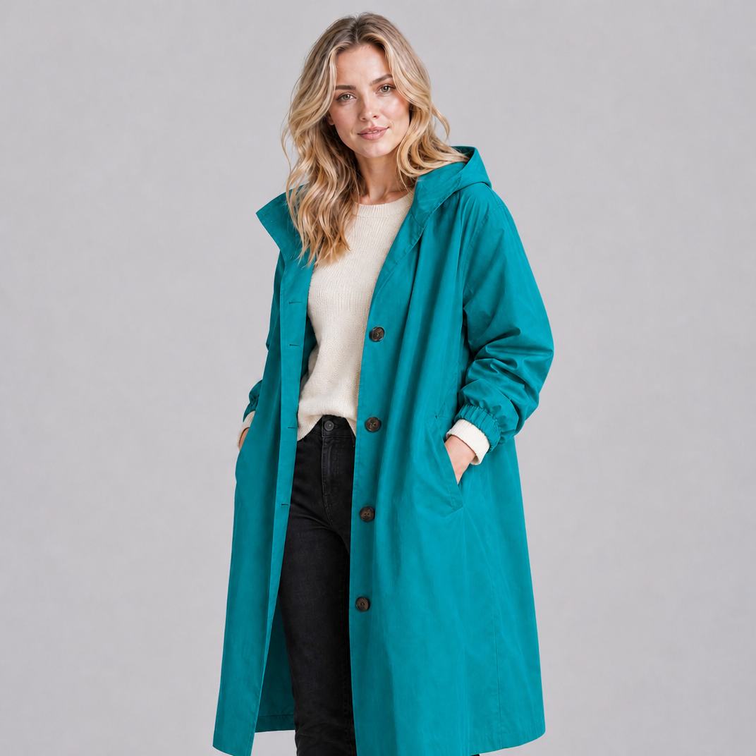 Women's Technical Hooded Coat Relaxed Fit