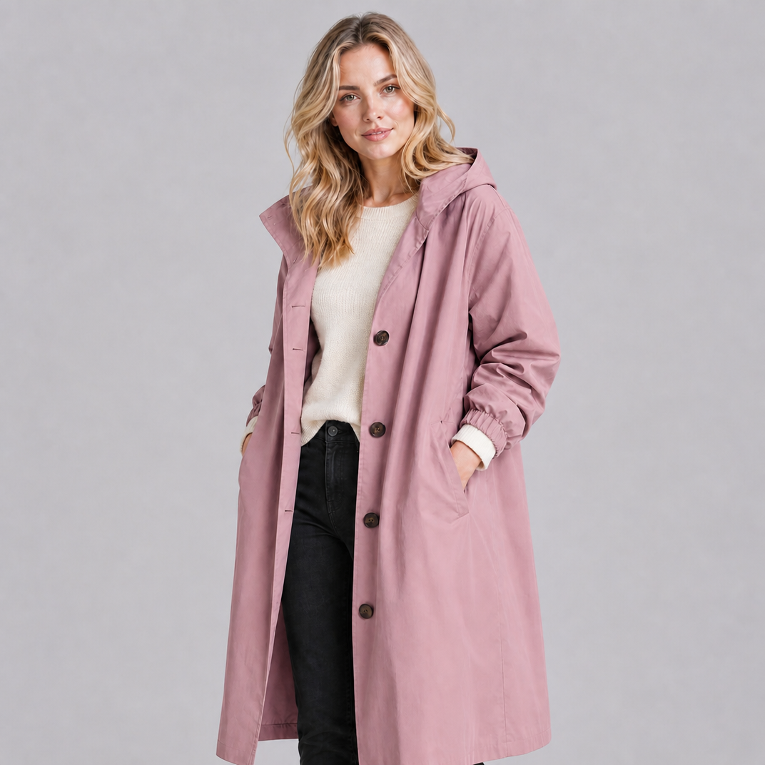 Women's Technical Hooded Coat Relaxed Fit