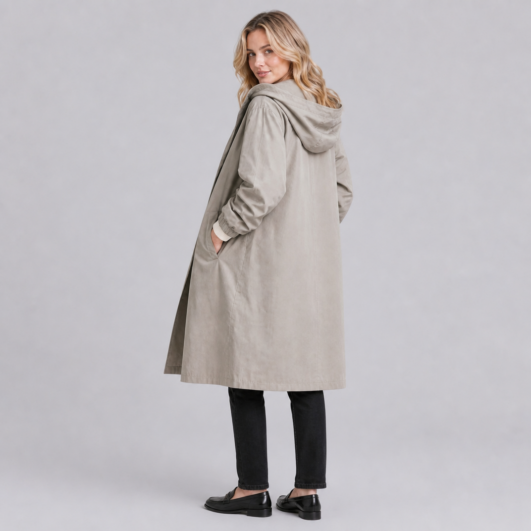 Women's Technical Hooded Coat Relaxed Fit