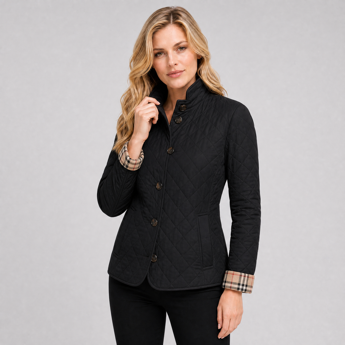 Women's Technical Quilted Jacket Tailored Fit