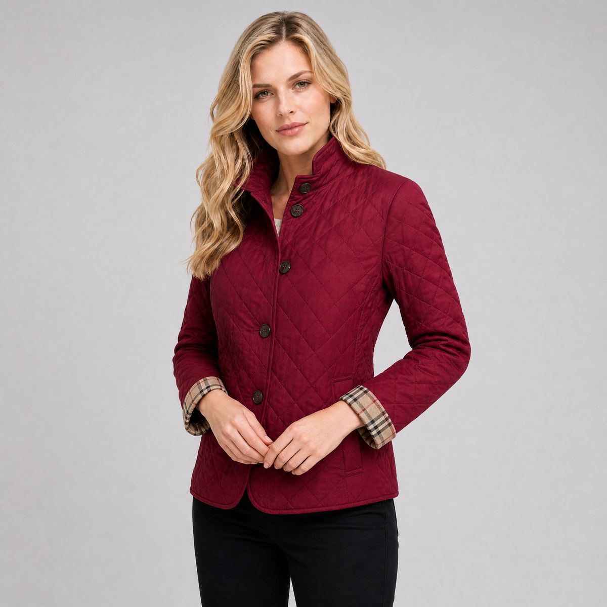 Women's Technical Quilted Jacket Tailored Fit