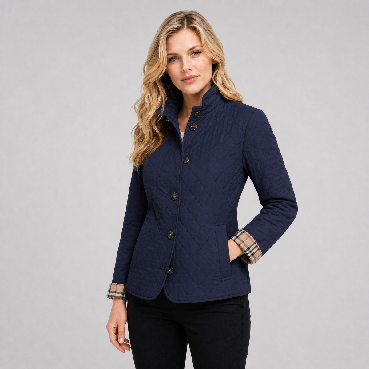 Women's Technical Quilted Jacket Tailored Fit