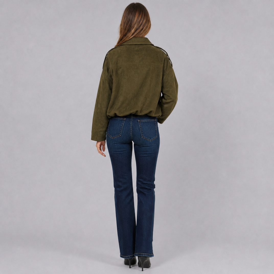 Women’s Textured Oversized Spring Jacket