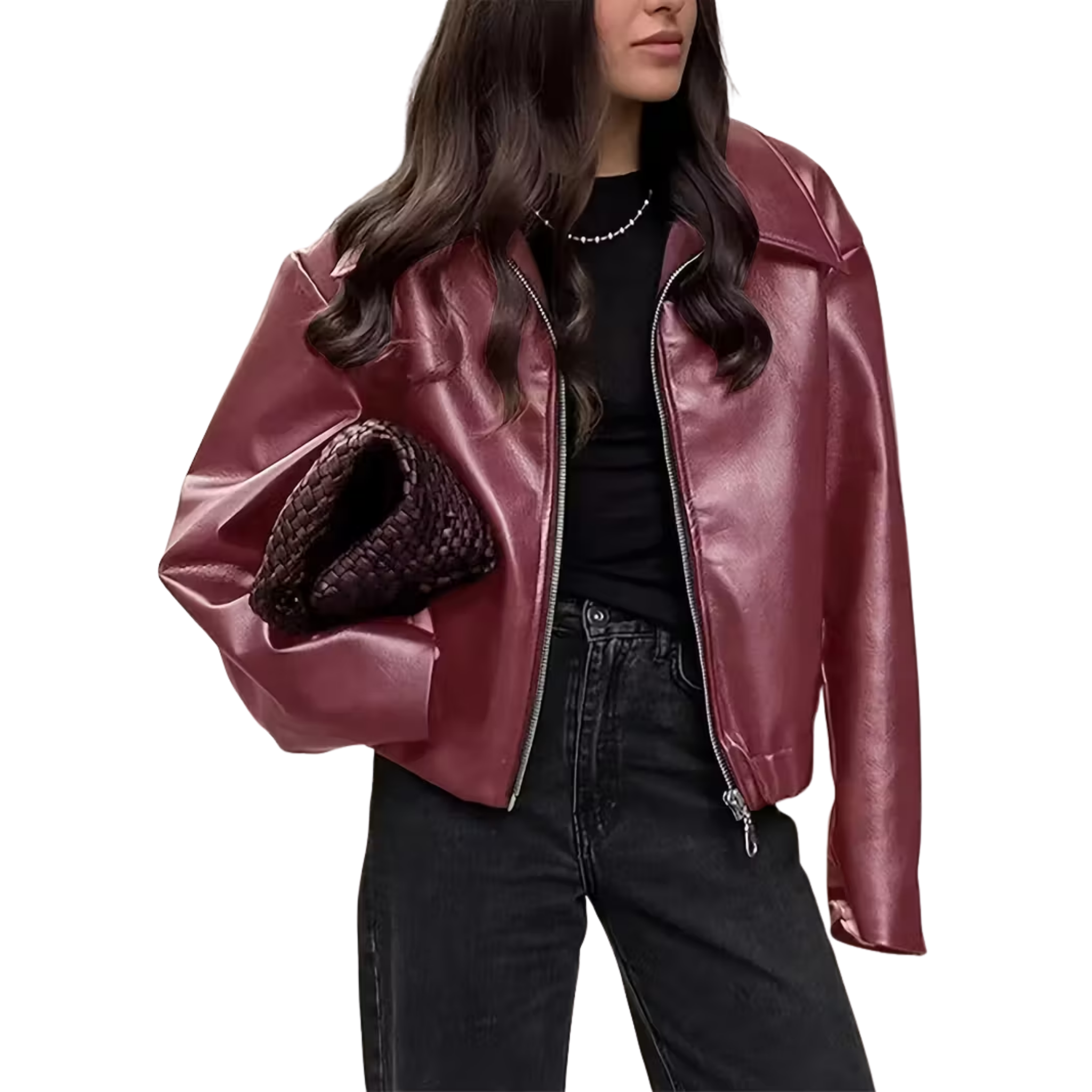 Women’s Zip-Up Textured Jacket