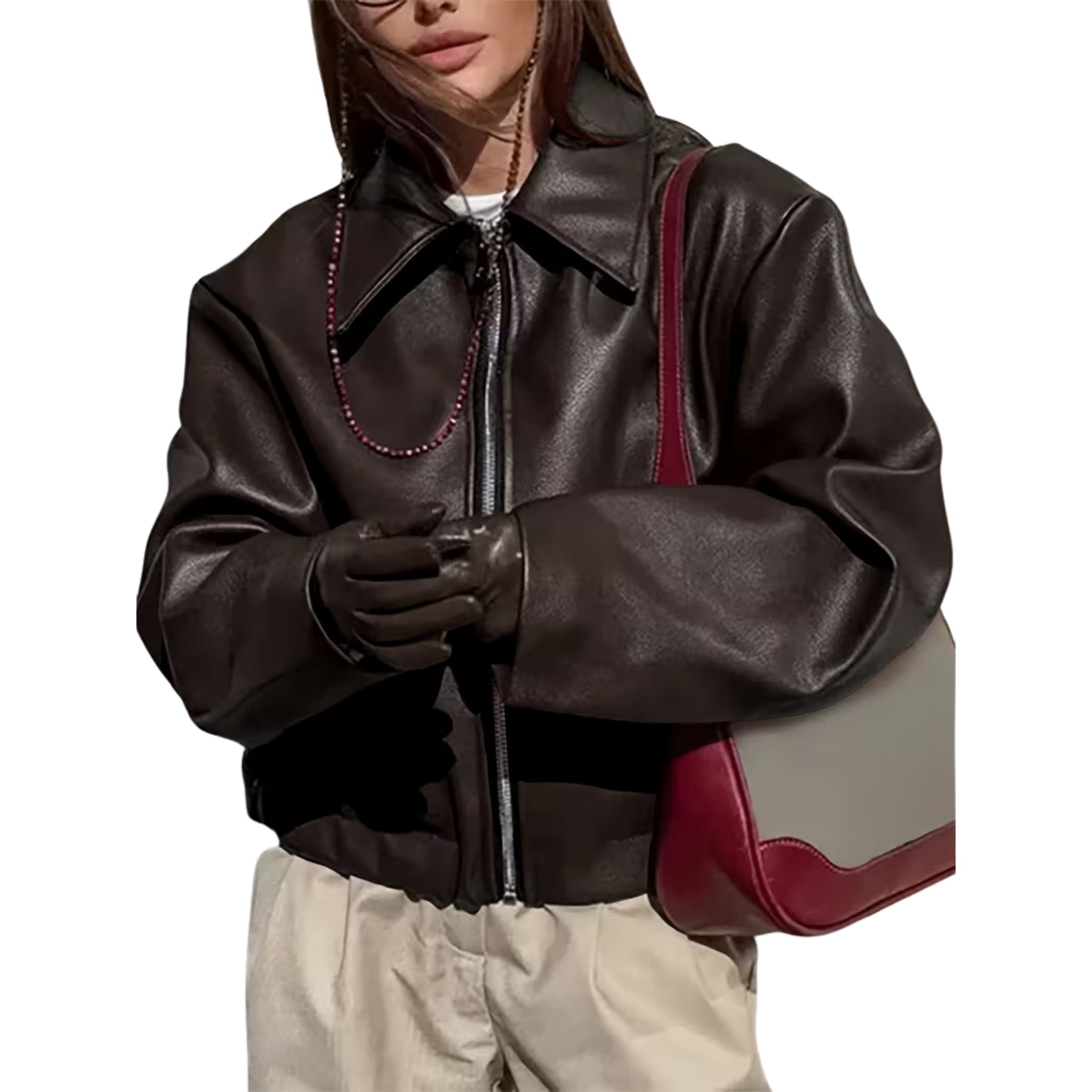 Women’s Zip-Up Textured Jacket